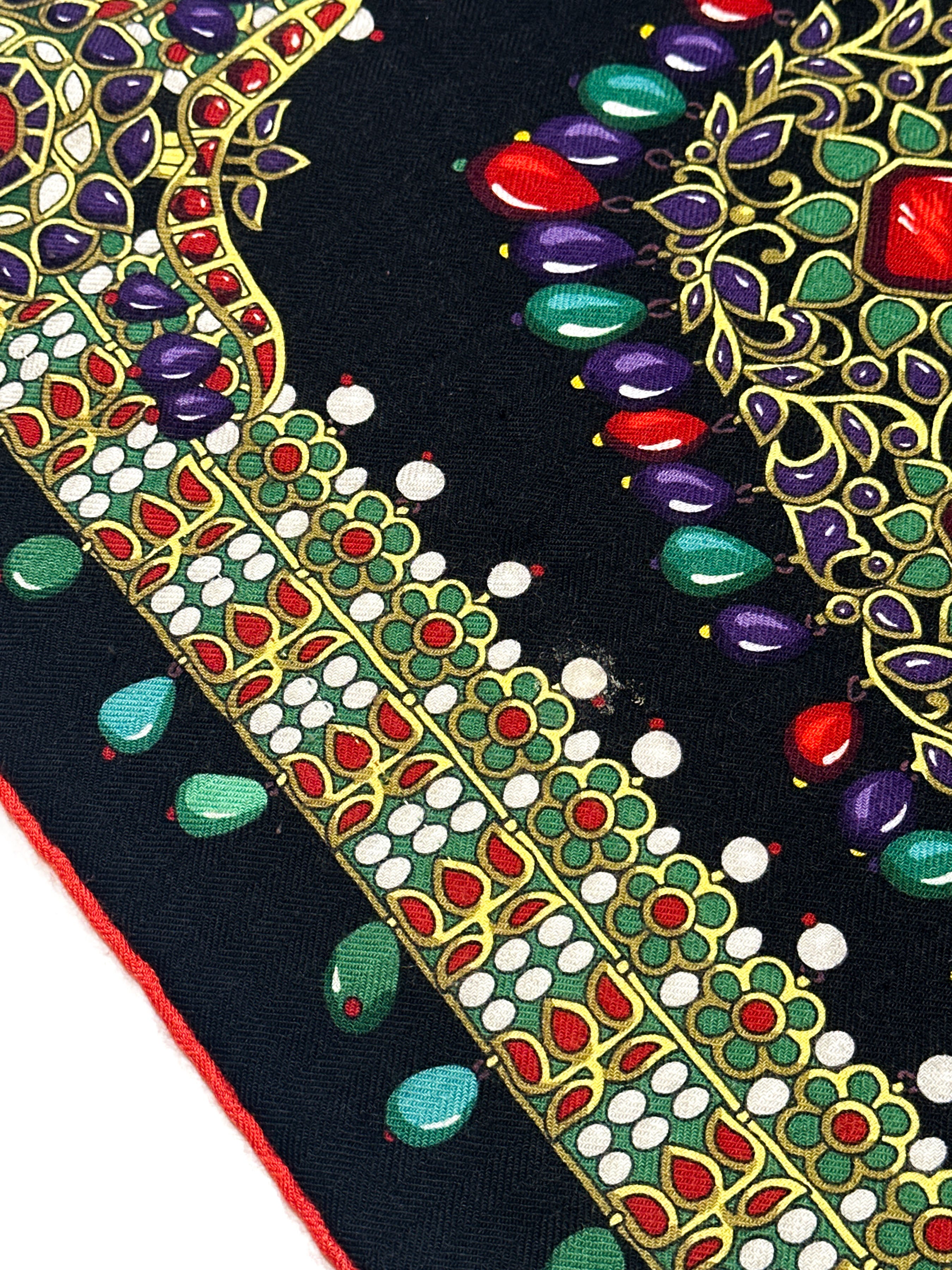 Hermès Parures des Maharajas Cashmere Silk 140