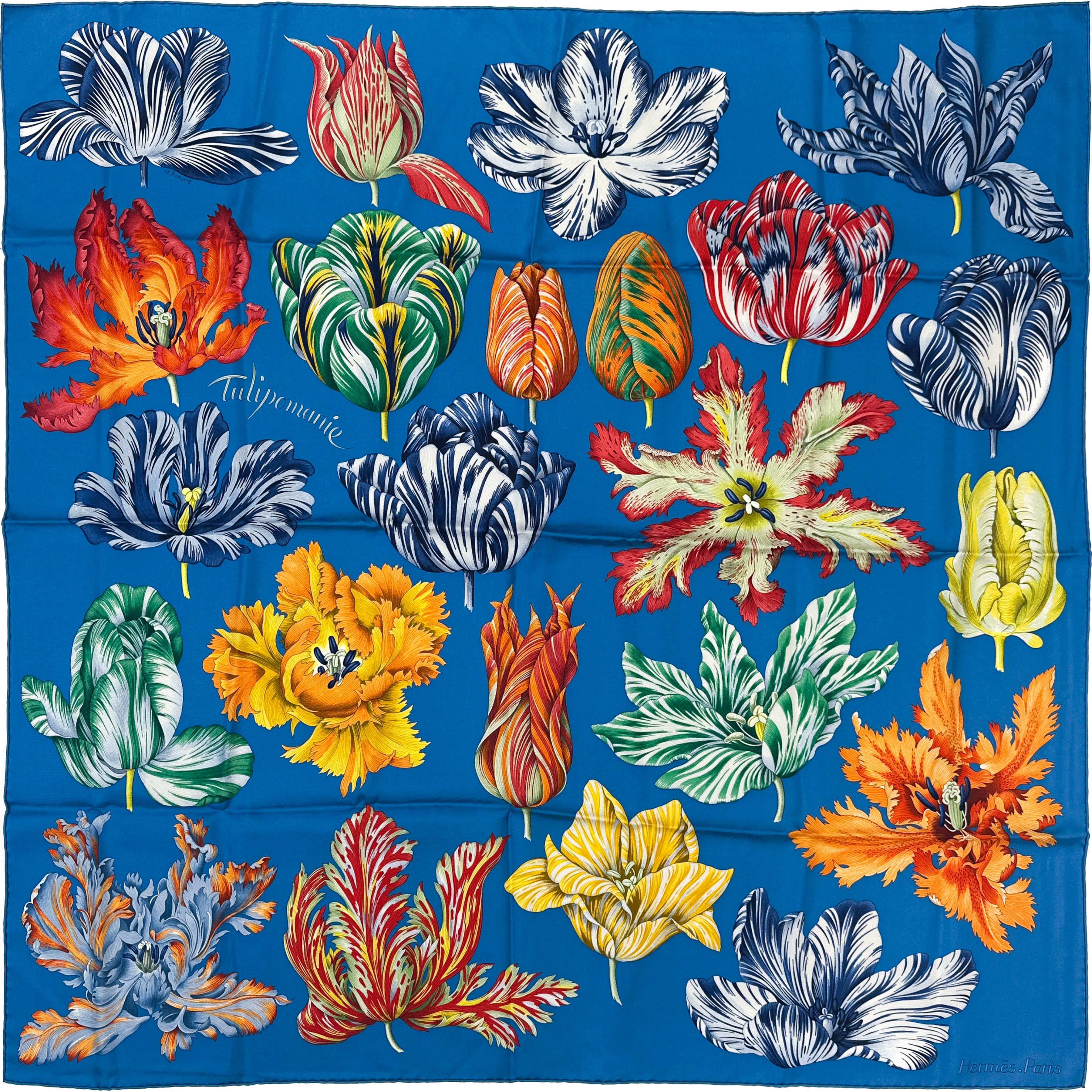 Hermès Tulipomanie 90