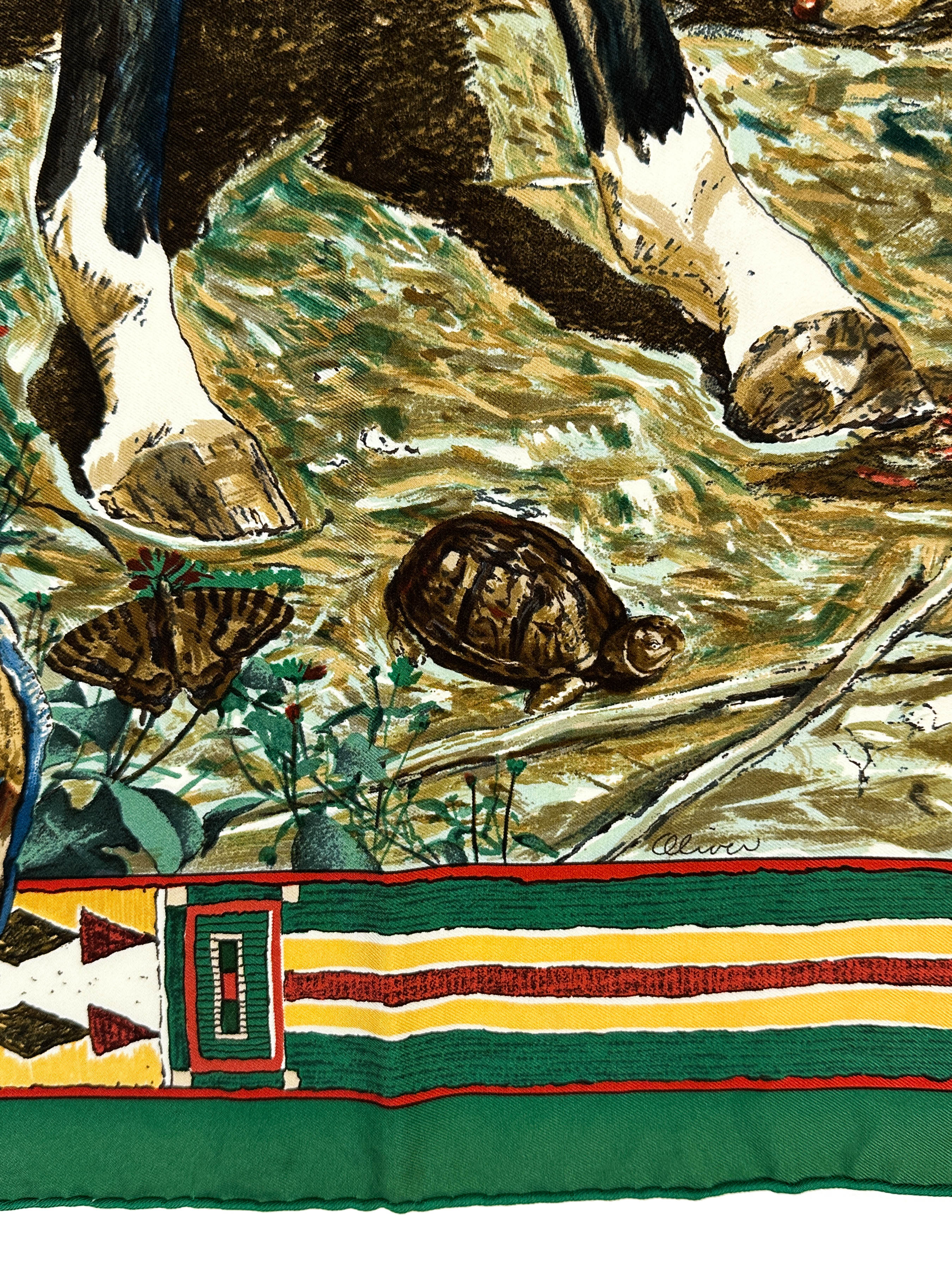 Hermès Les Plumes de L'Ouest (Les Cheyennes) 90