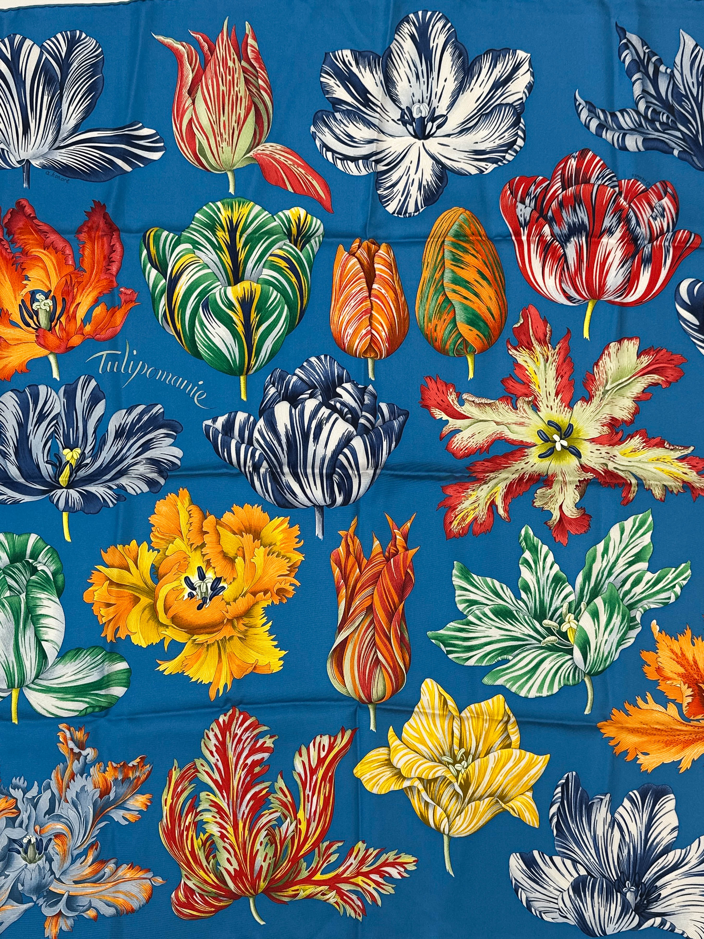 Hermès Tulipomanie 90