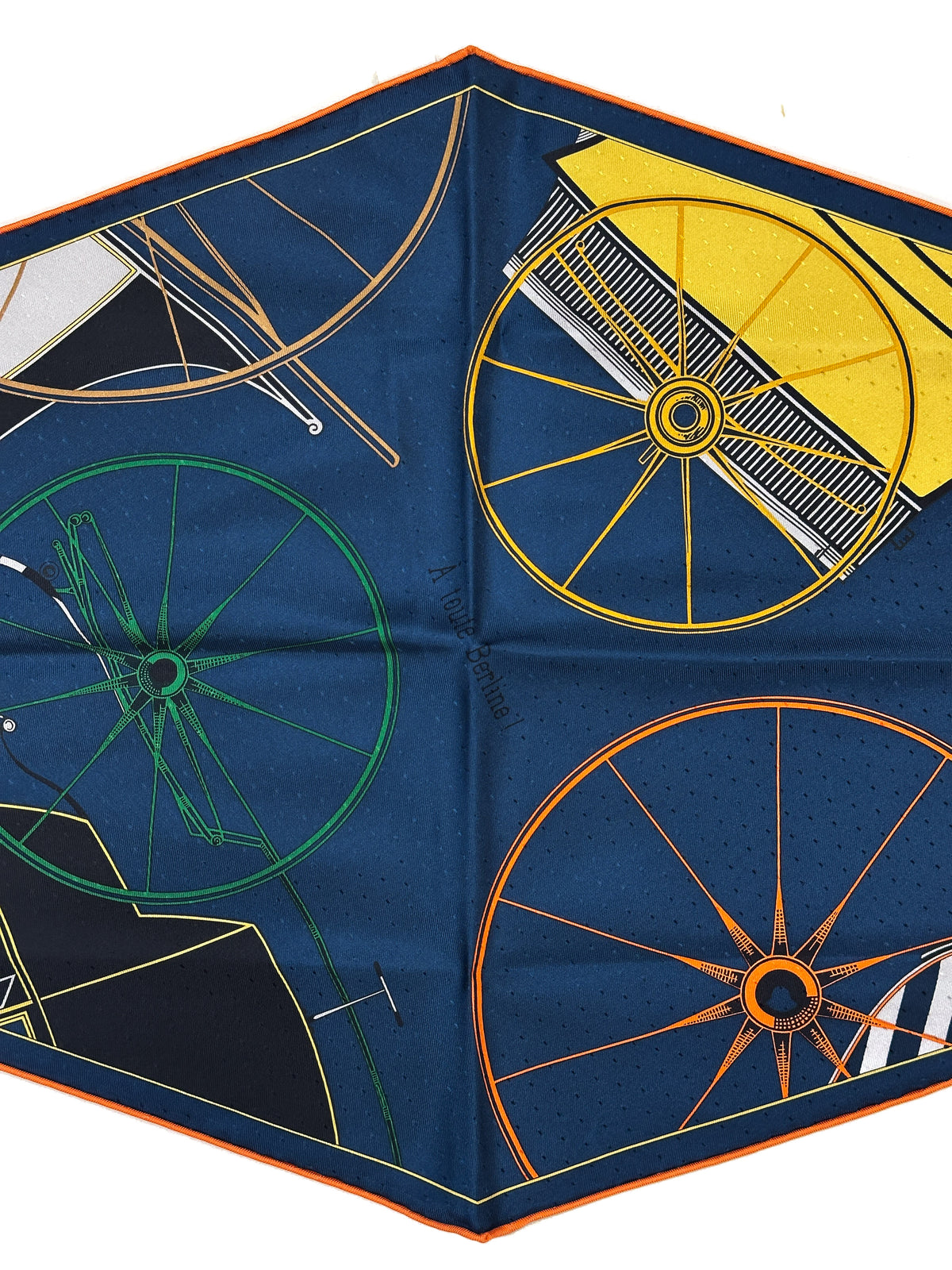 Hermès A Toute Berline ! Jacquard Losange