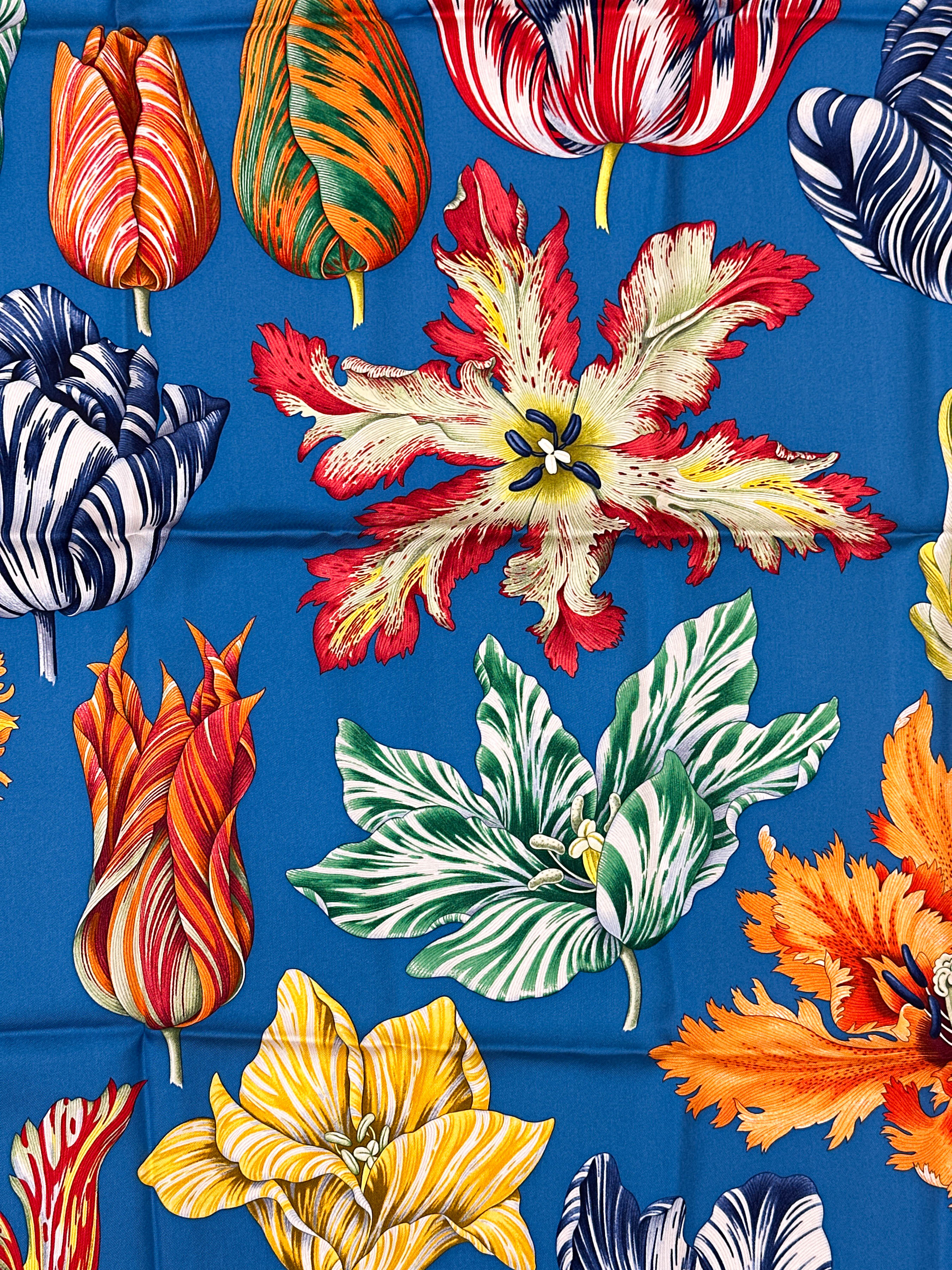 Hermès Tulipomanie 90