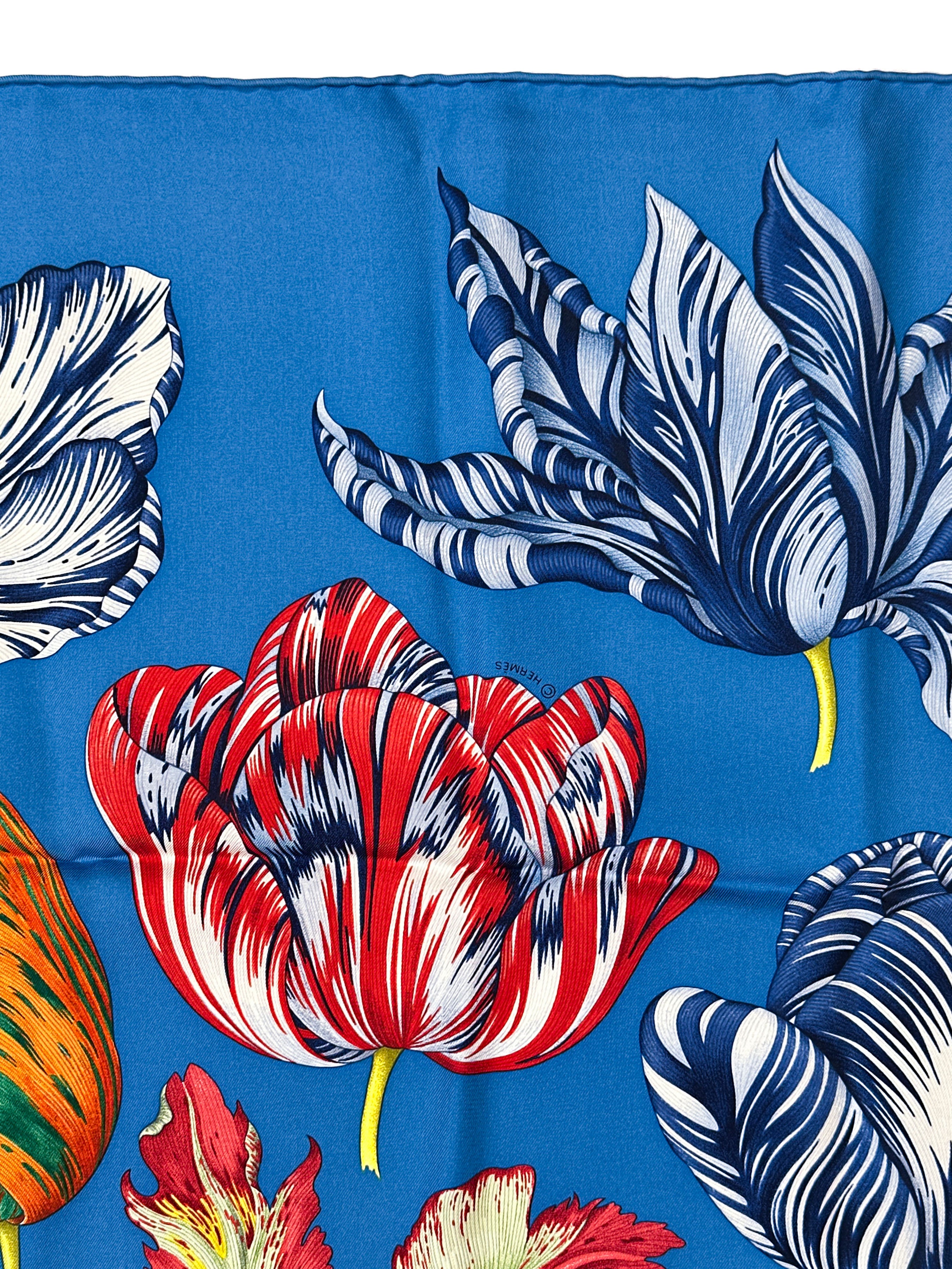 Hermès Tulipomanie 90