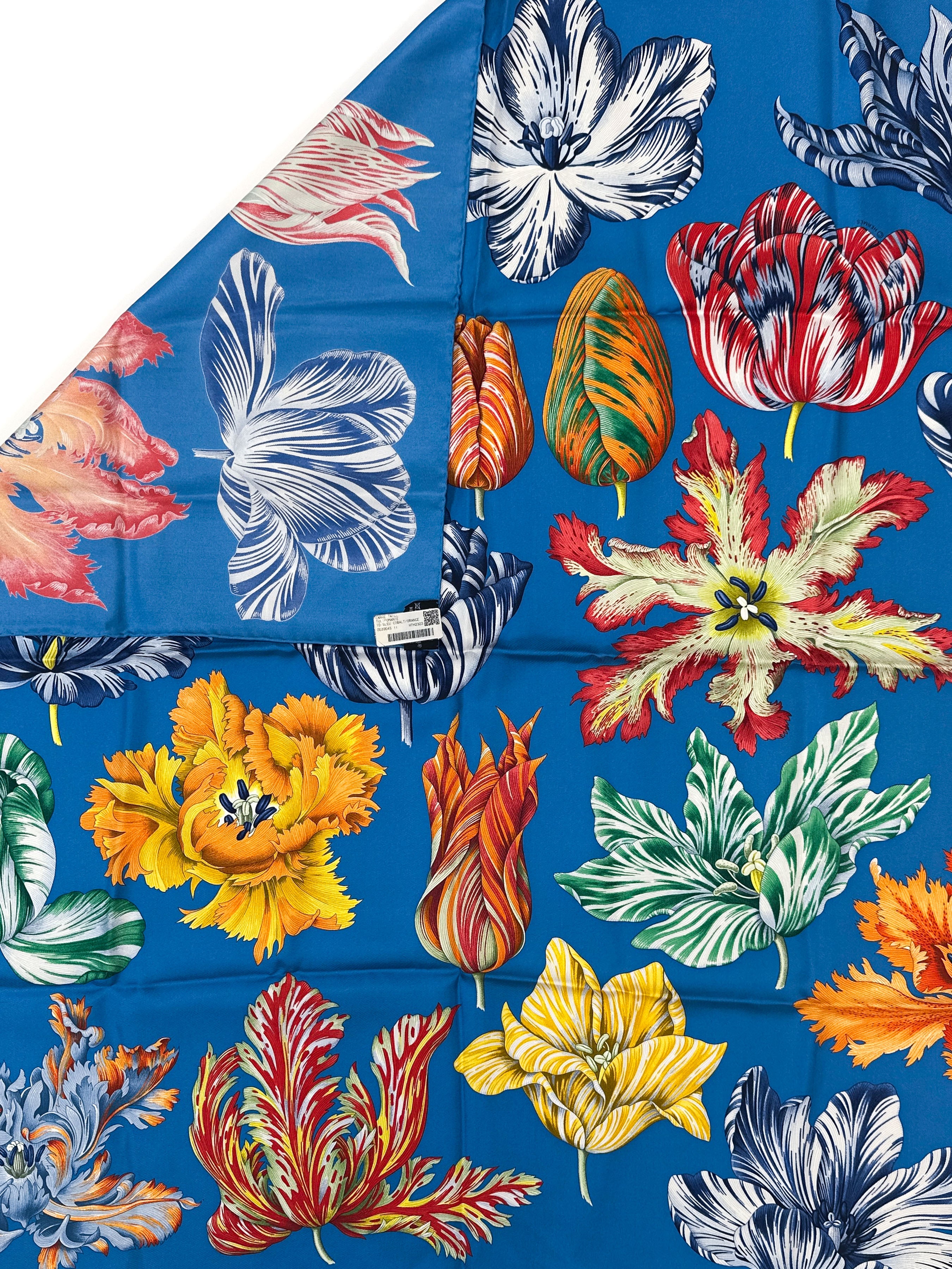 Hermès Tulipomanie 90