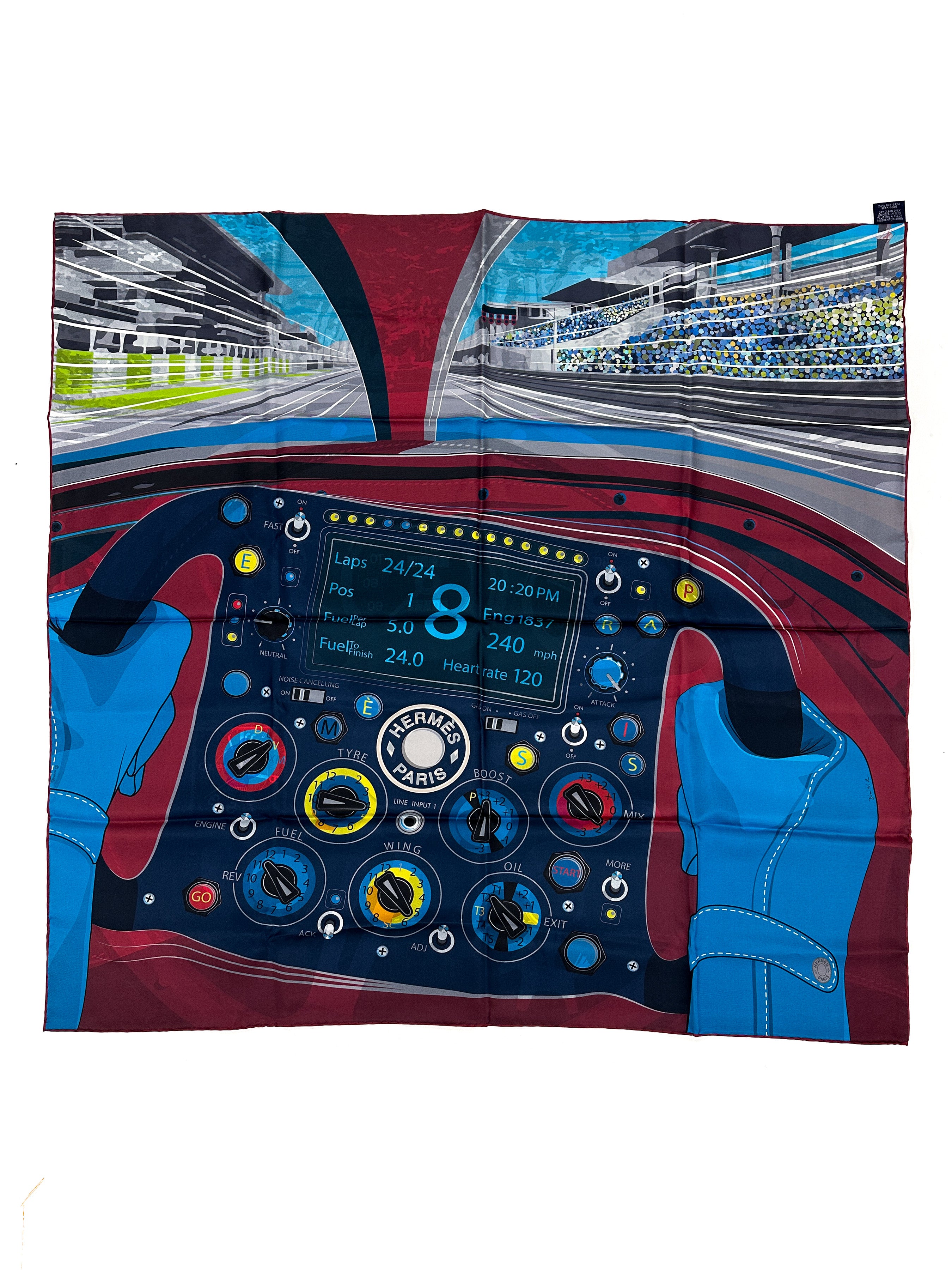 Hermès Formule Chic Double Face 90