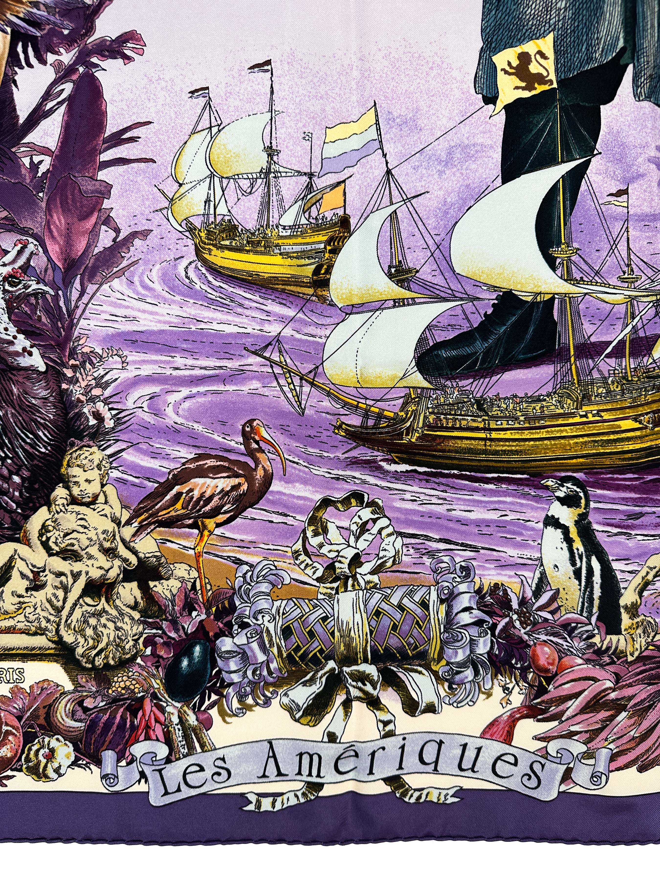 Hermès Les Amériques 90