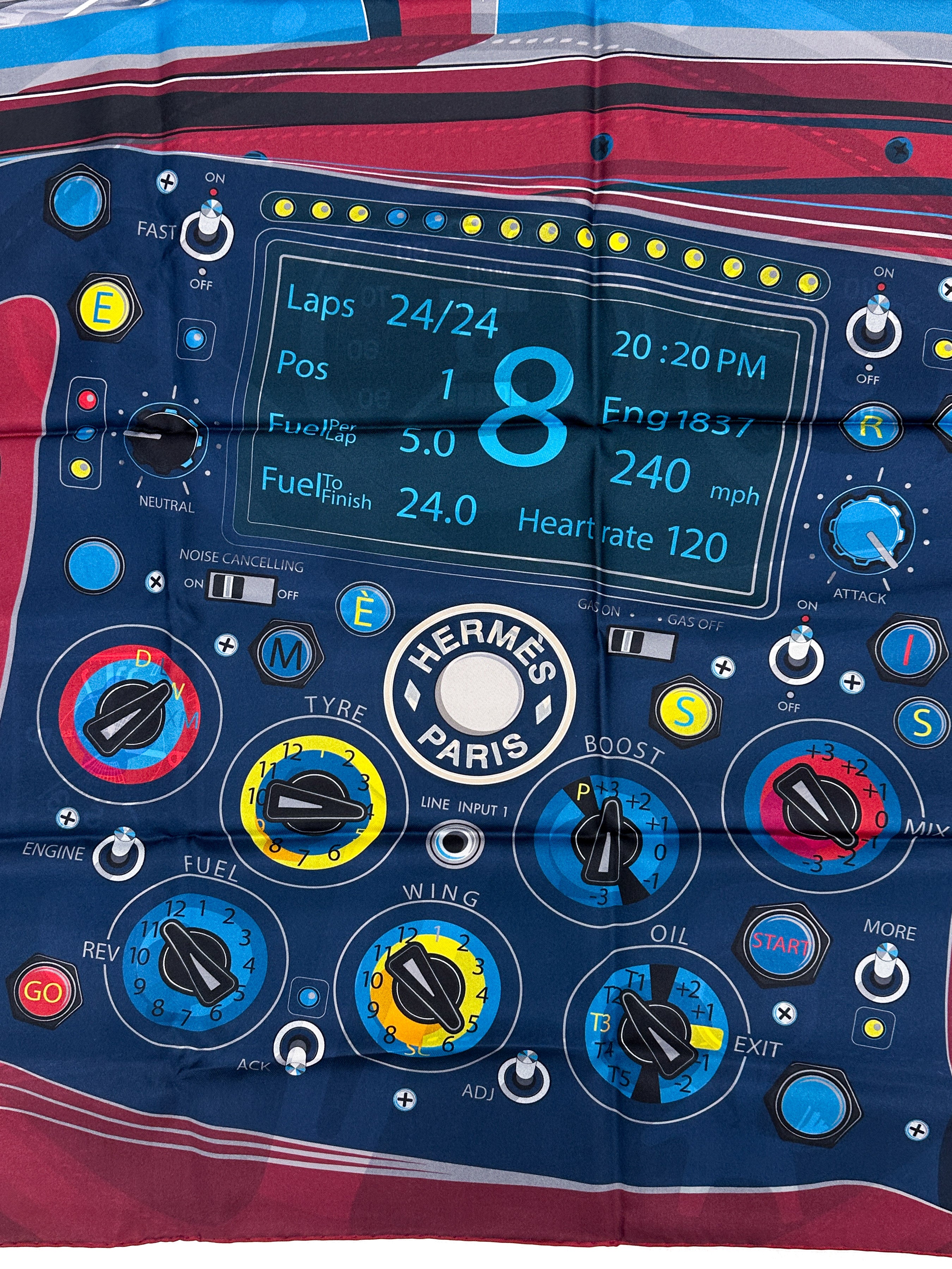 Hermès Formule Chic Double Face 90