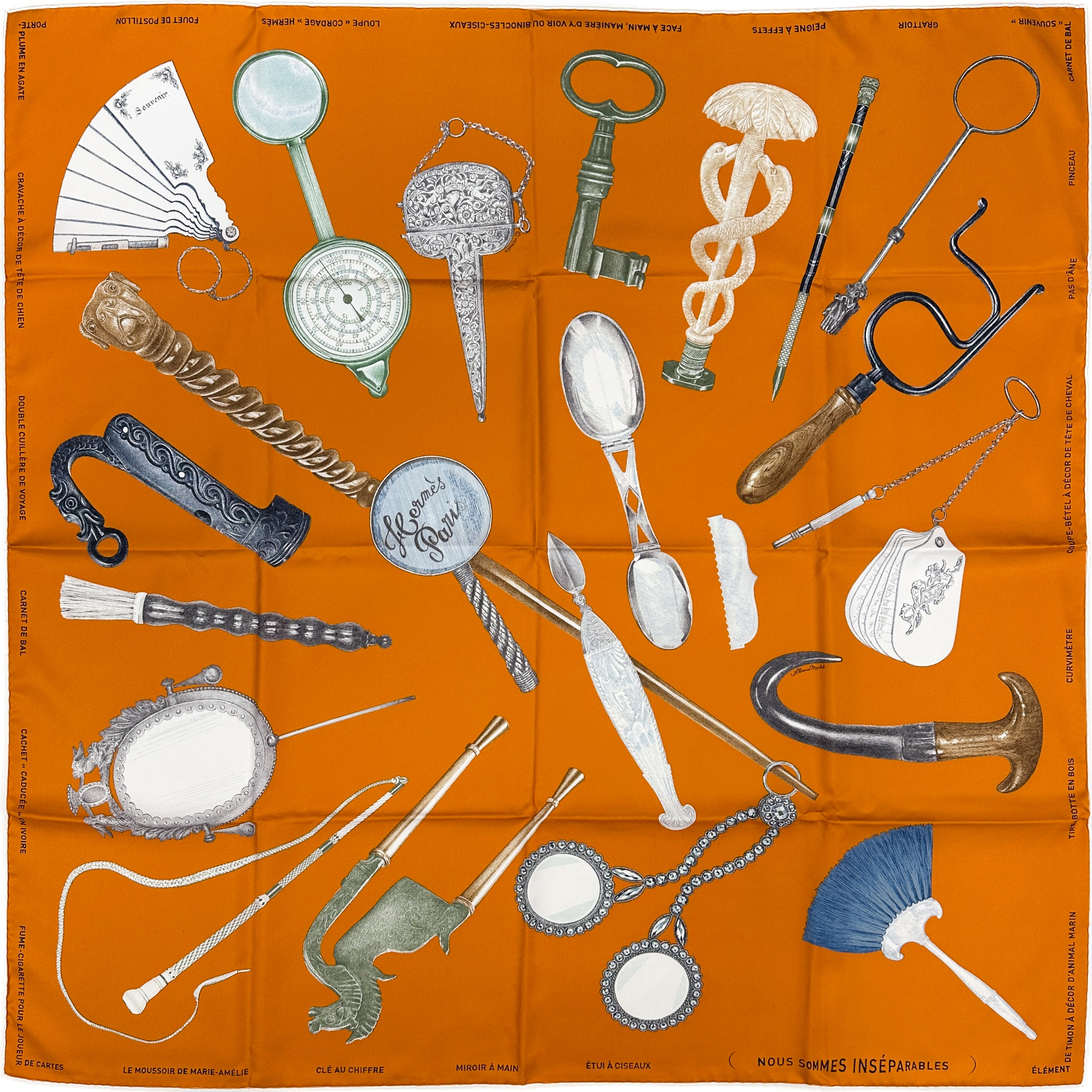 Hermès Nous Sommes Inseparables 90