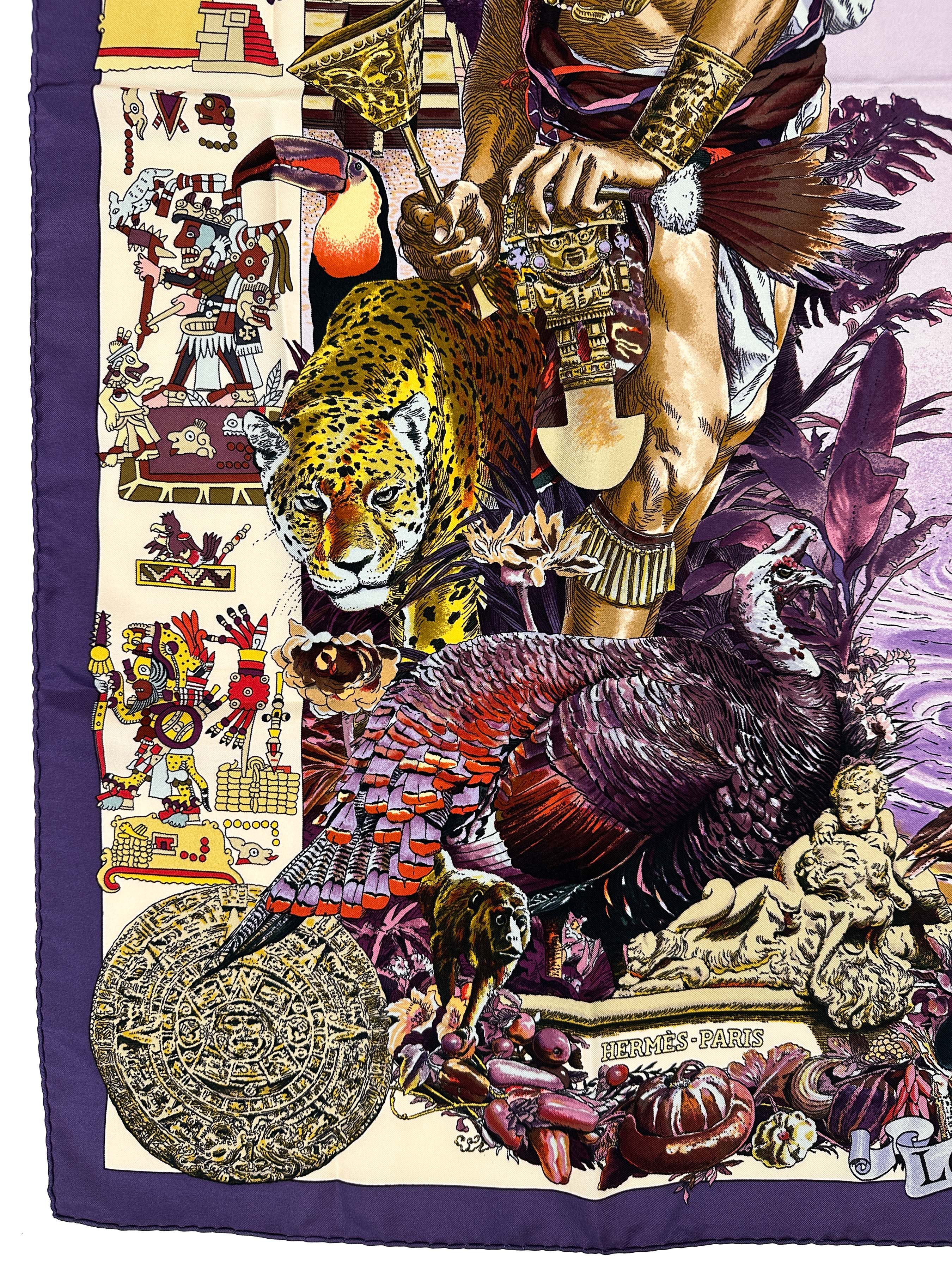 Hermès Les Amériques 90