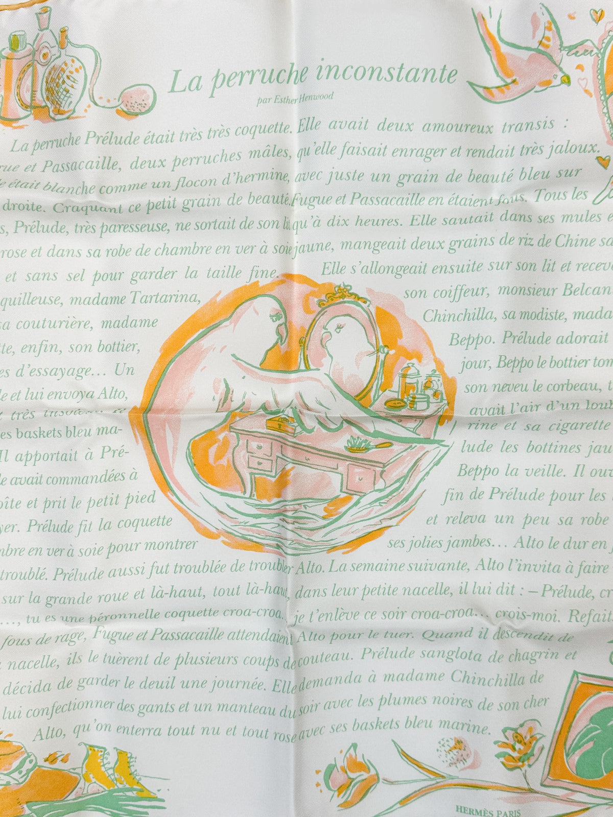 Hermès La Perruche Inconstante Story Book 45