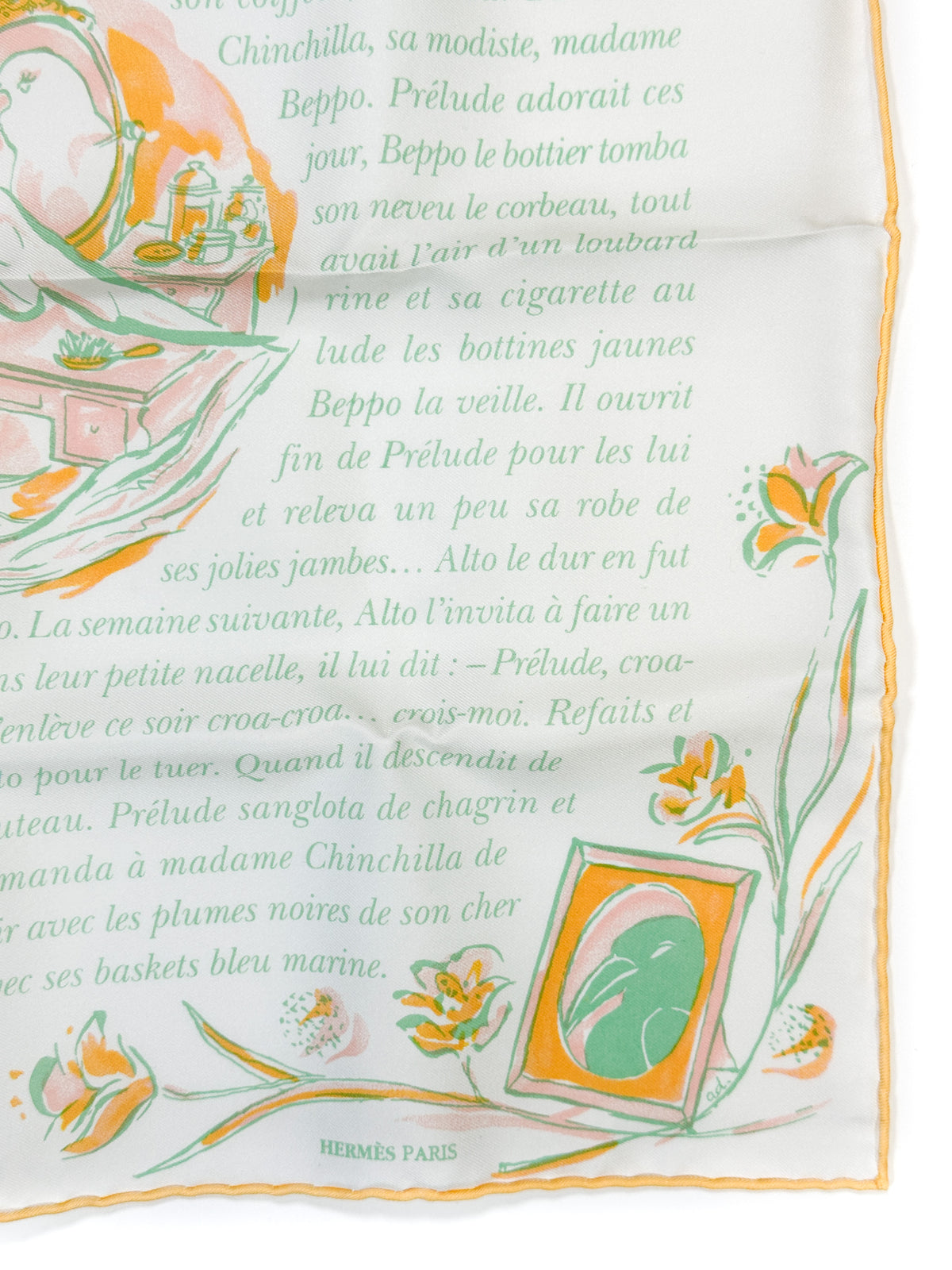Hermès La Perruche Inconstante Story Book 45