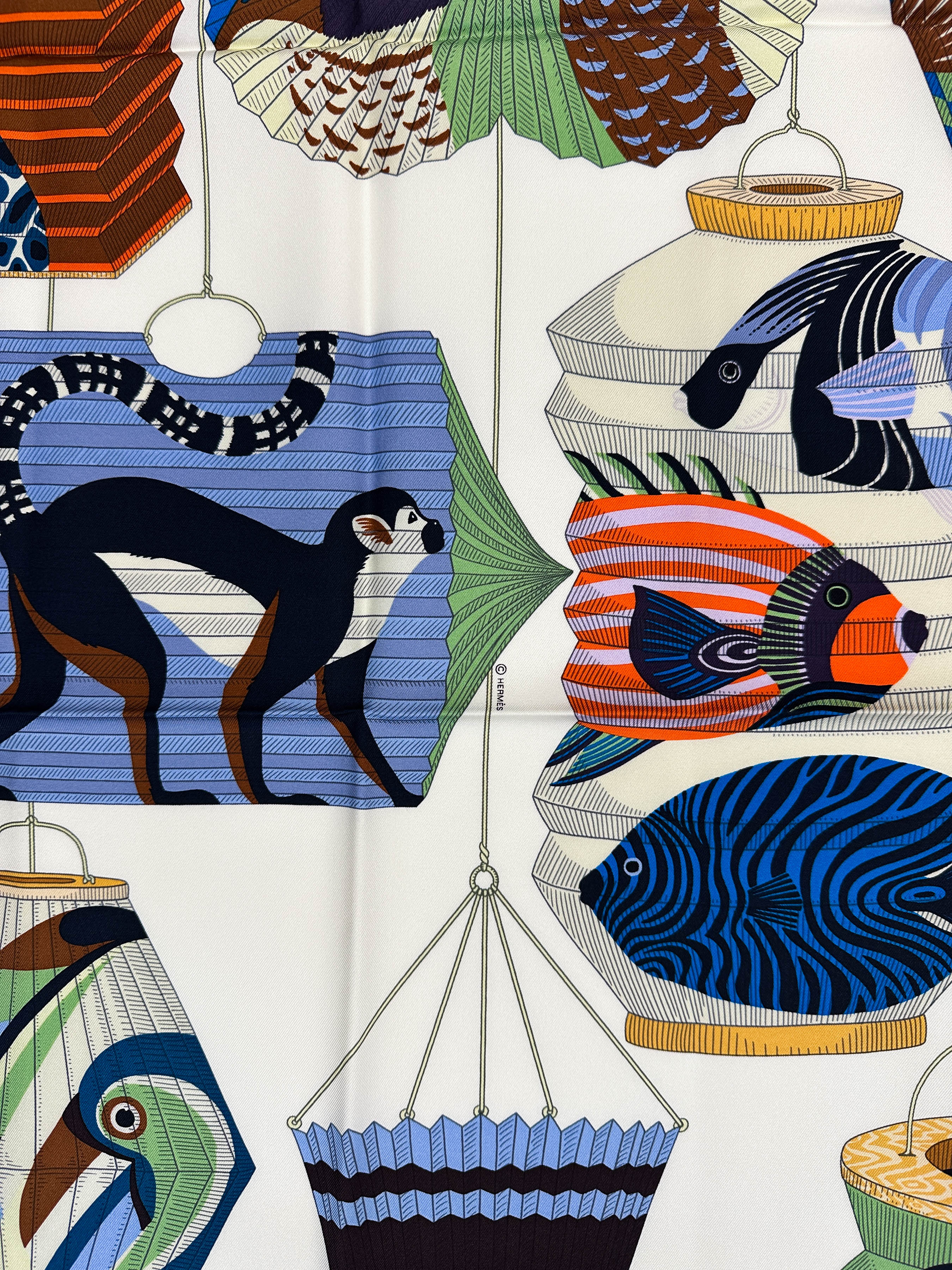 Hermès Lanternes, Ballons et Cocardes 90
