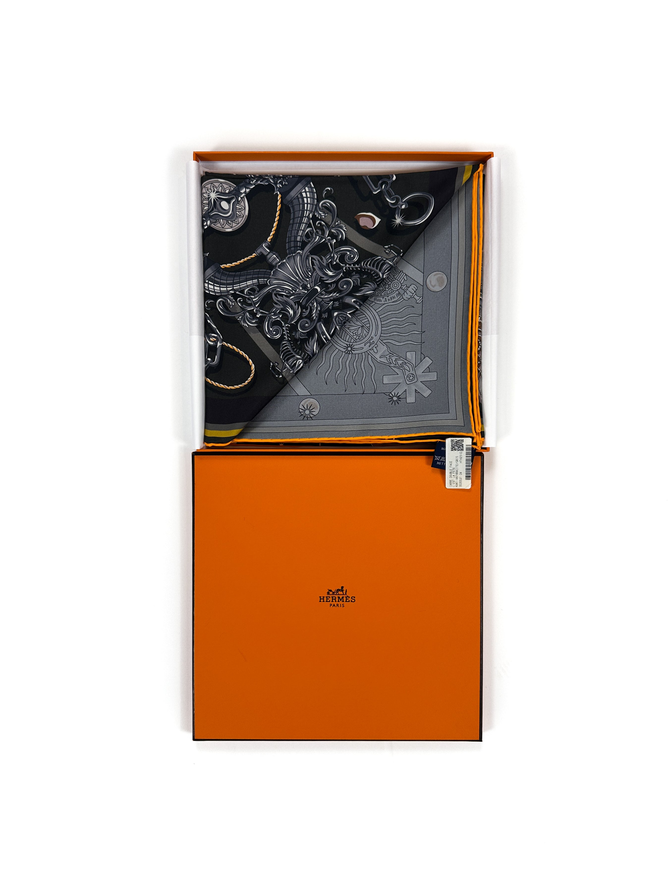 Hermès C'est La Fête Double Face 90