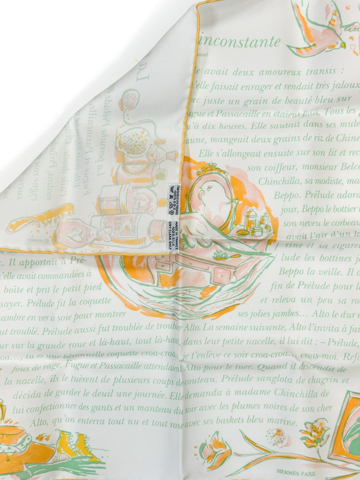 Hermès La Perruche Inconstante Story Book 45