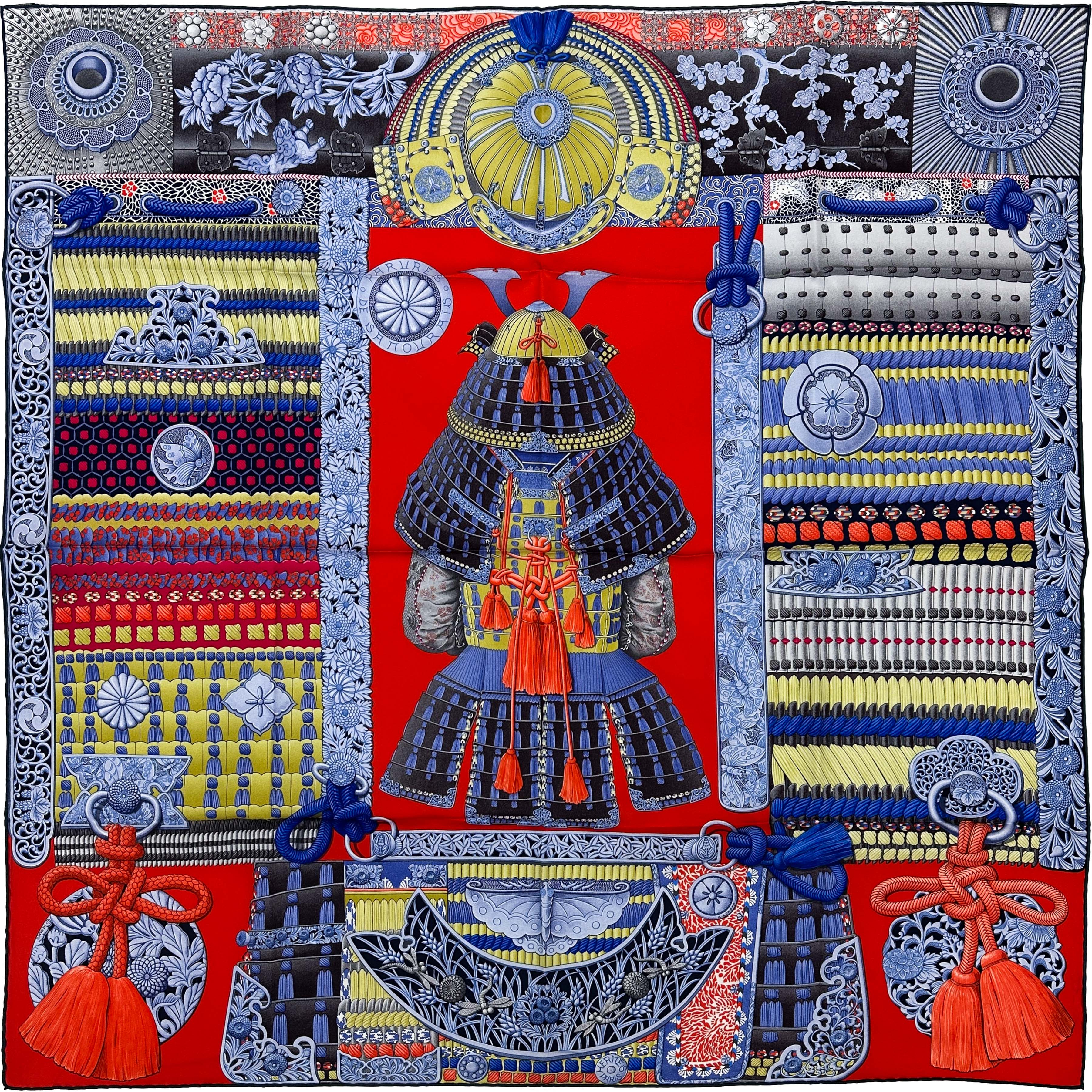 Hermès Parures de Samourais 90