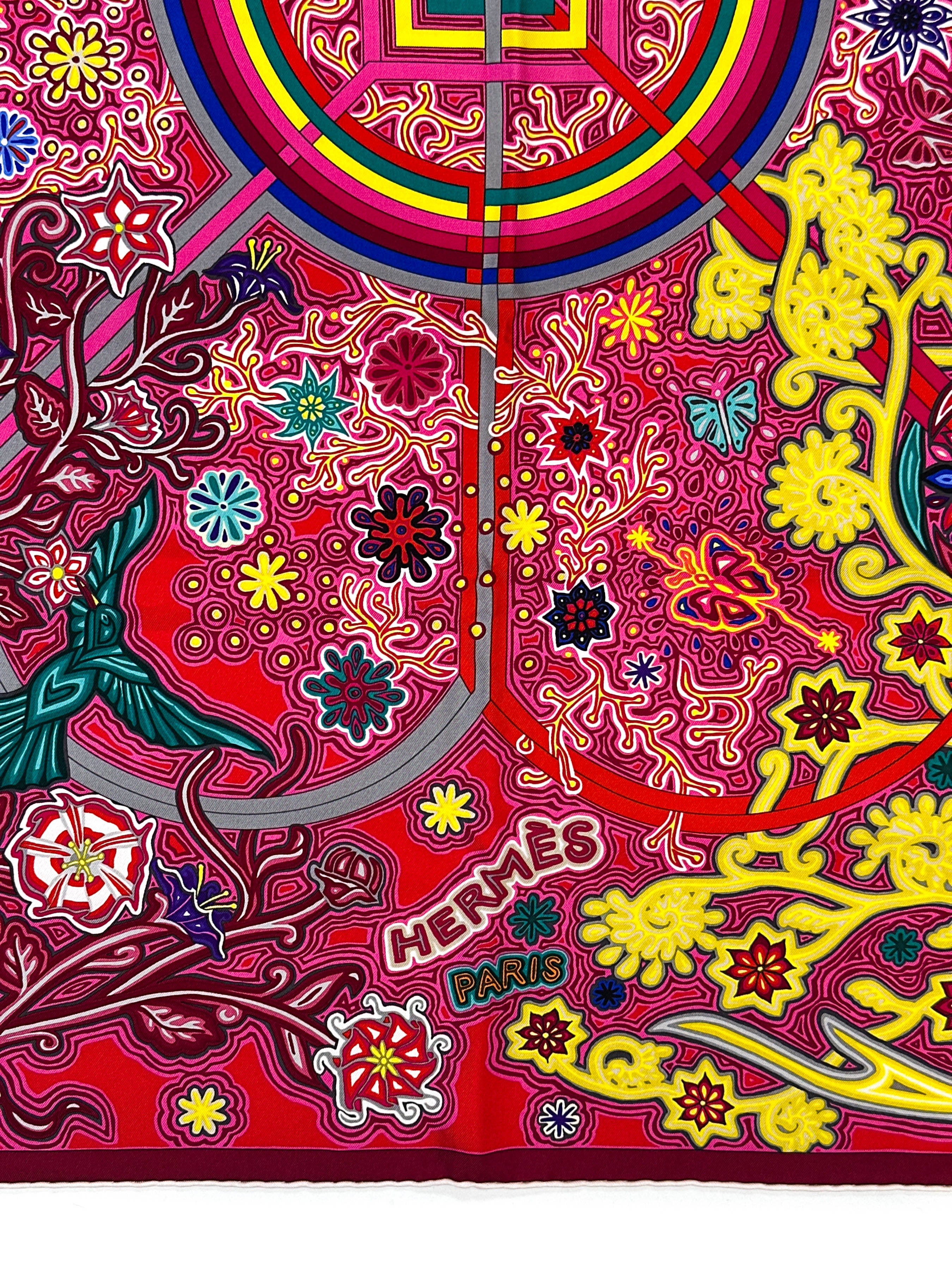 Hermès L'Arbre du Vent 90