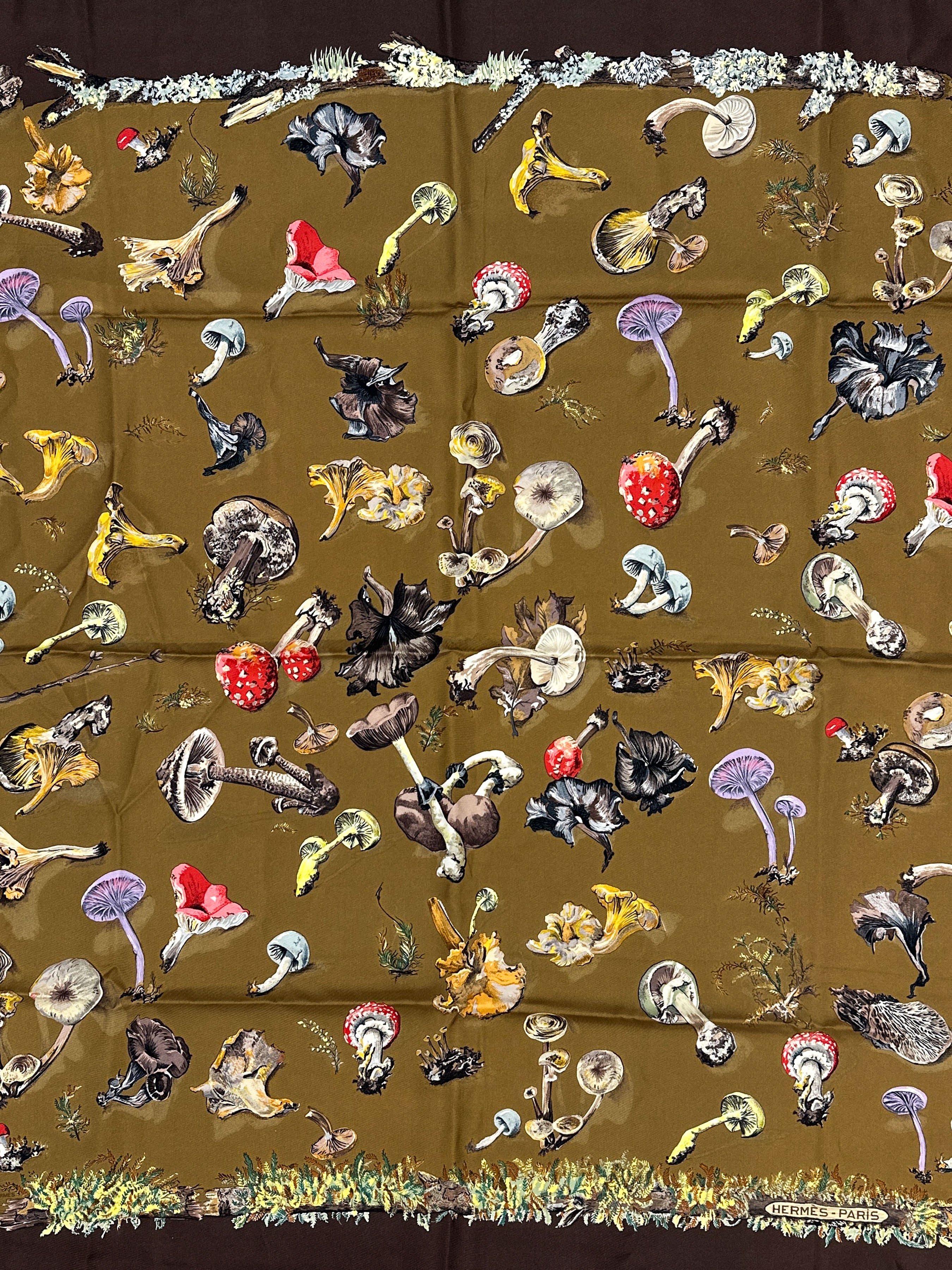 Hermès Champignons 90