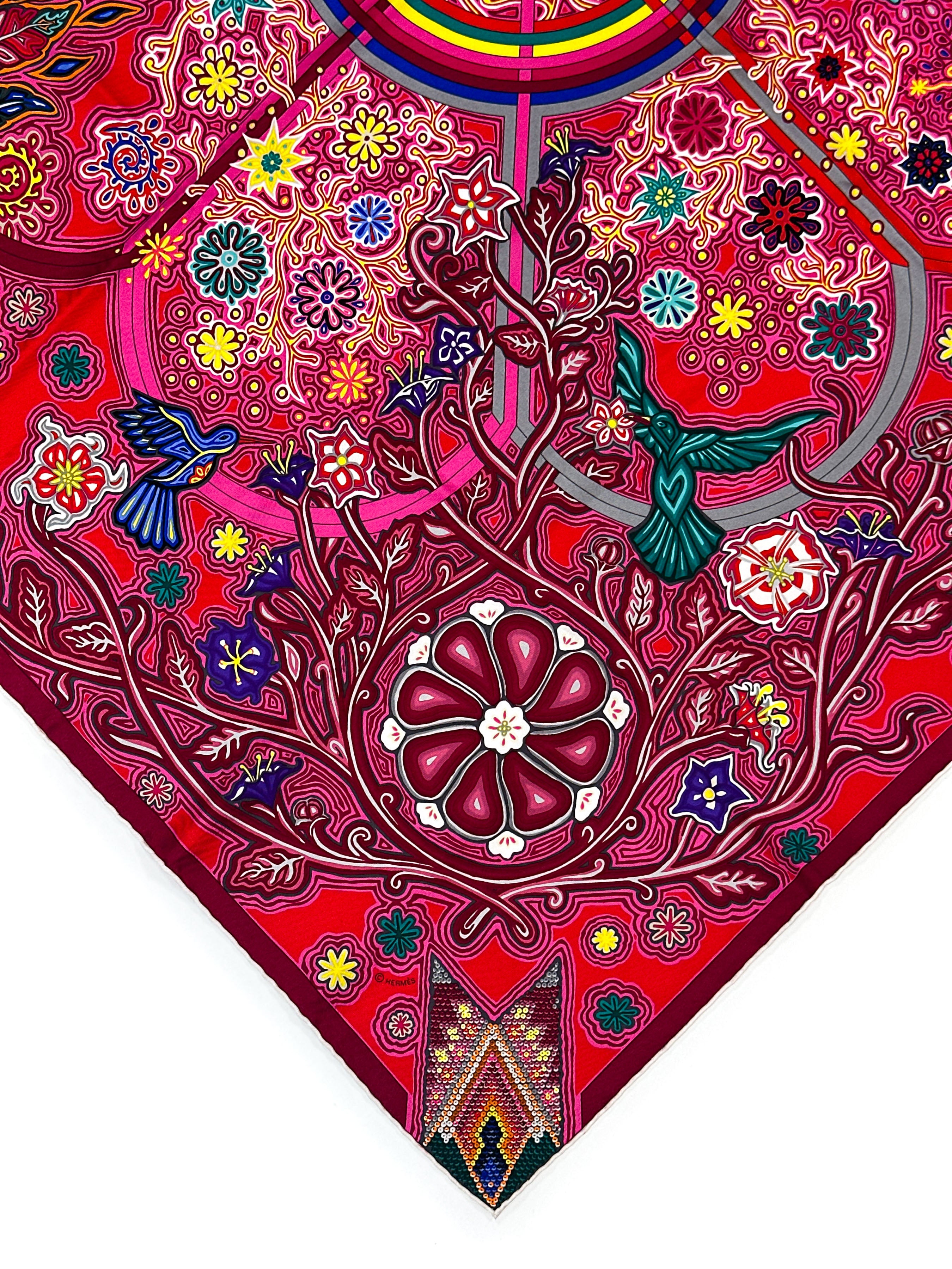 Hermès L'Arbre du Vent 90