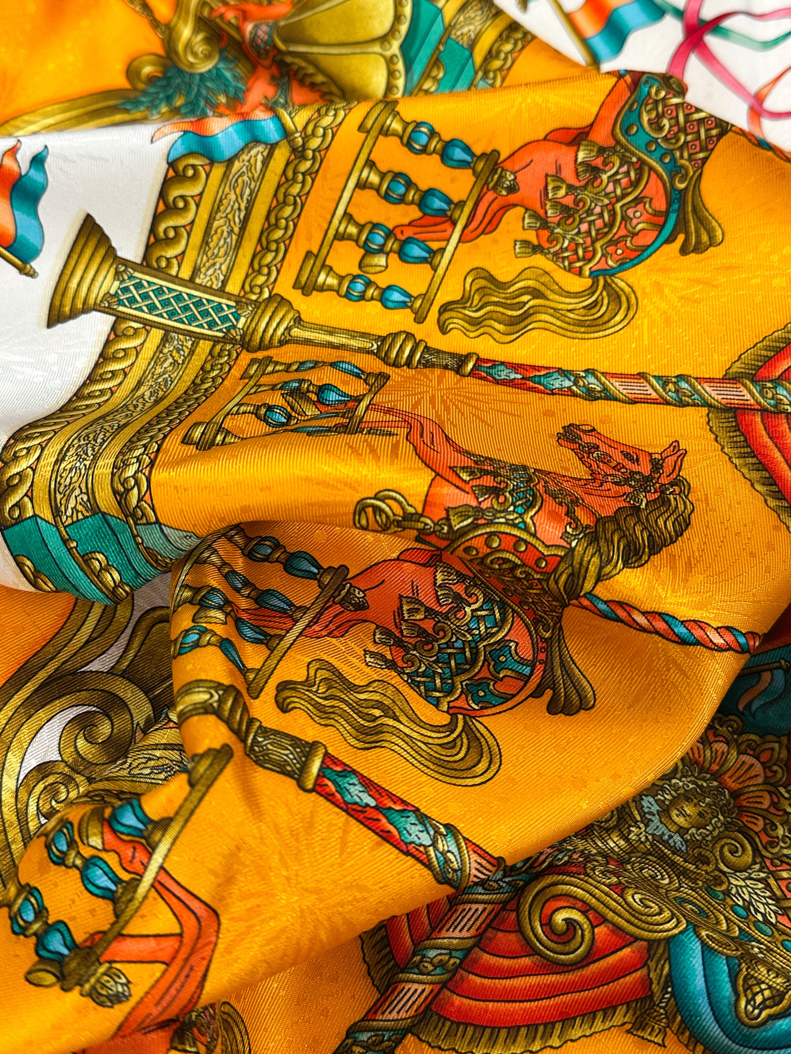 Hermès Luna Park Jacquard 90