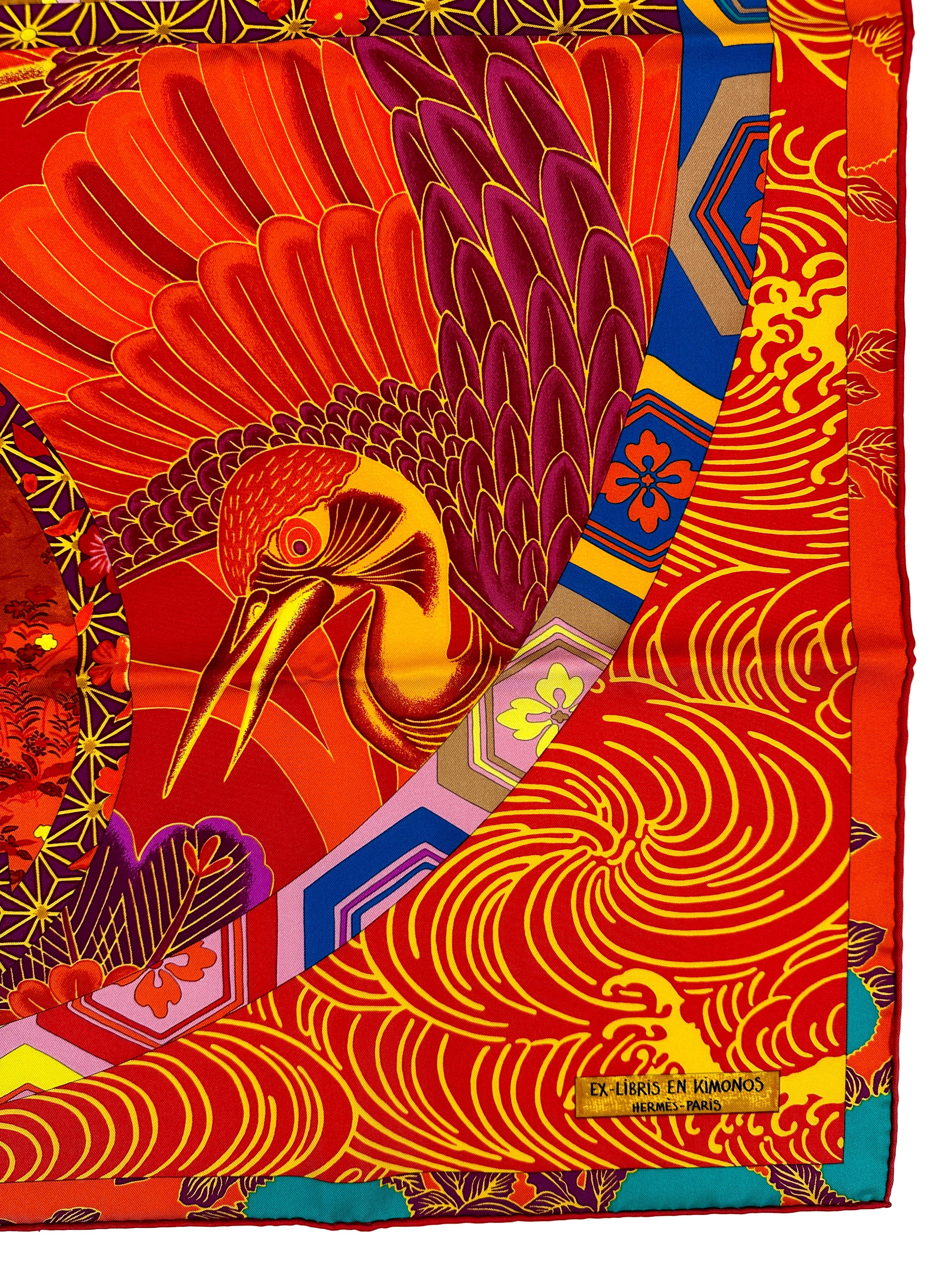 Hermès Ex-Libris en Kimonos 90