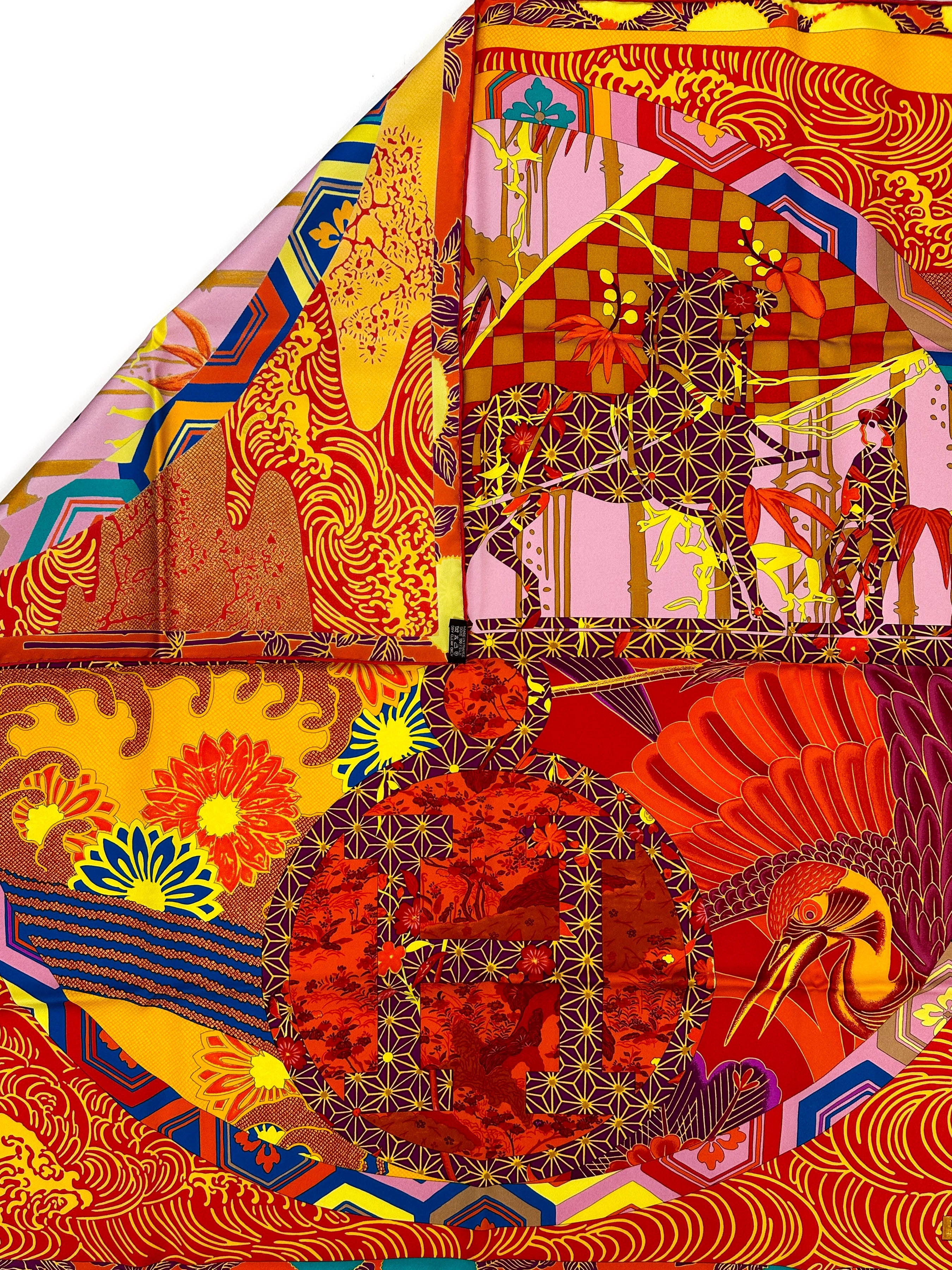 Hermès Ex-Libris en Kimonos 90