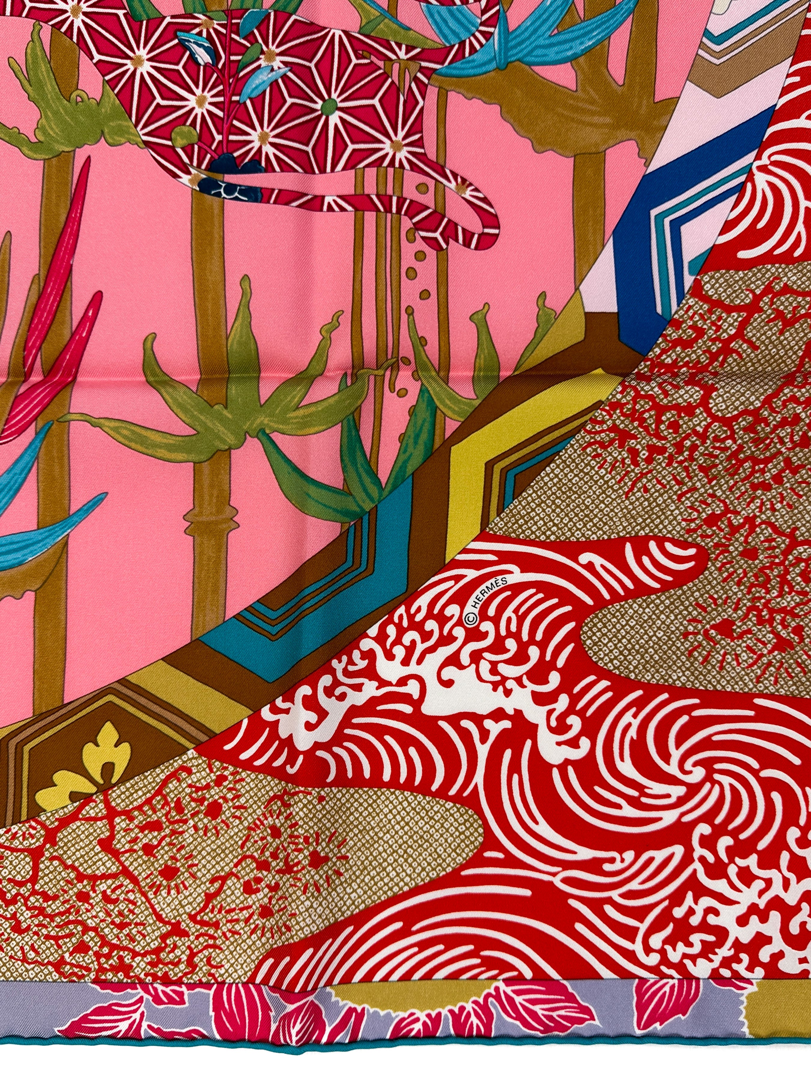 Hermès Ex-Libris en Kimonos 90