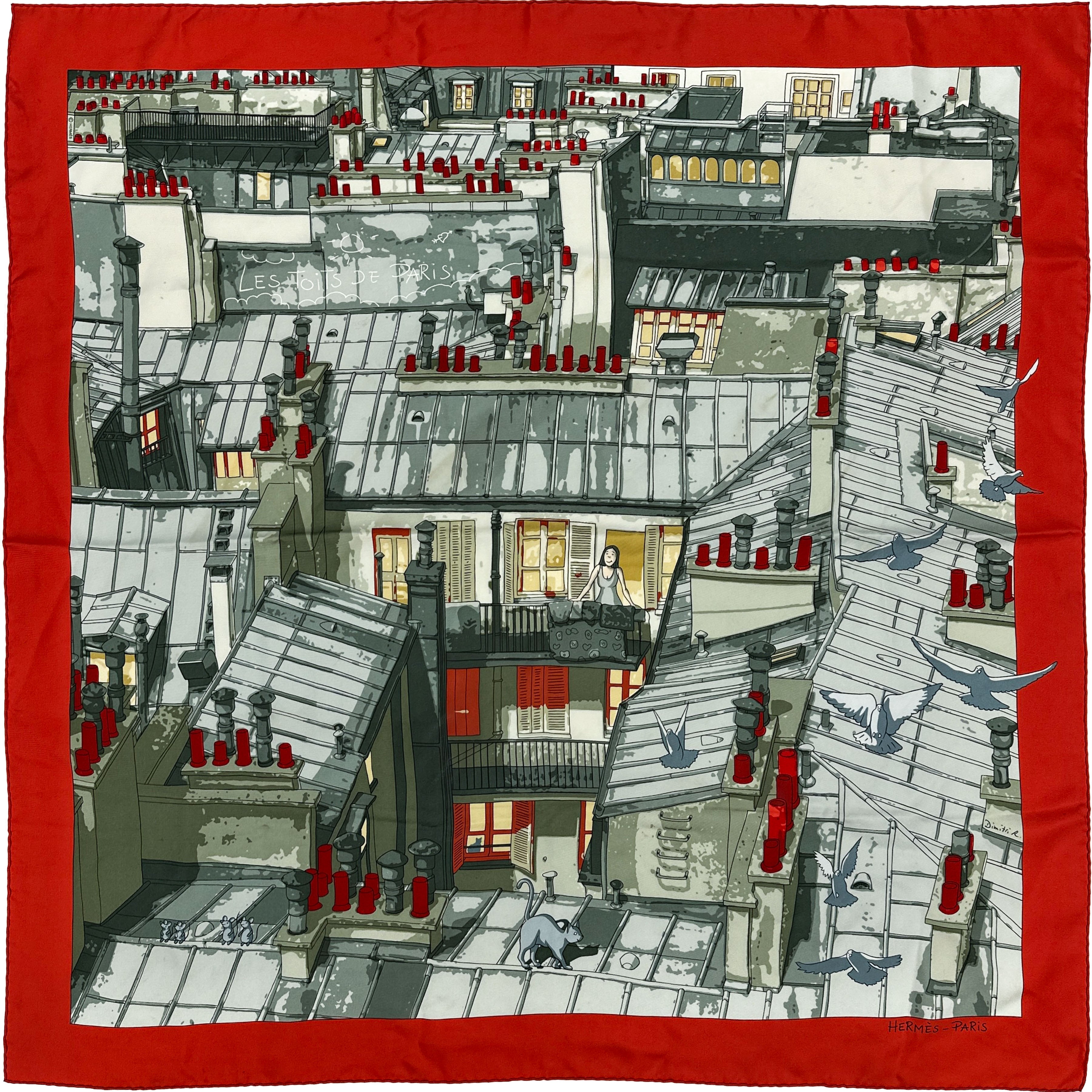 Hermès Les Toits de Paris 90