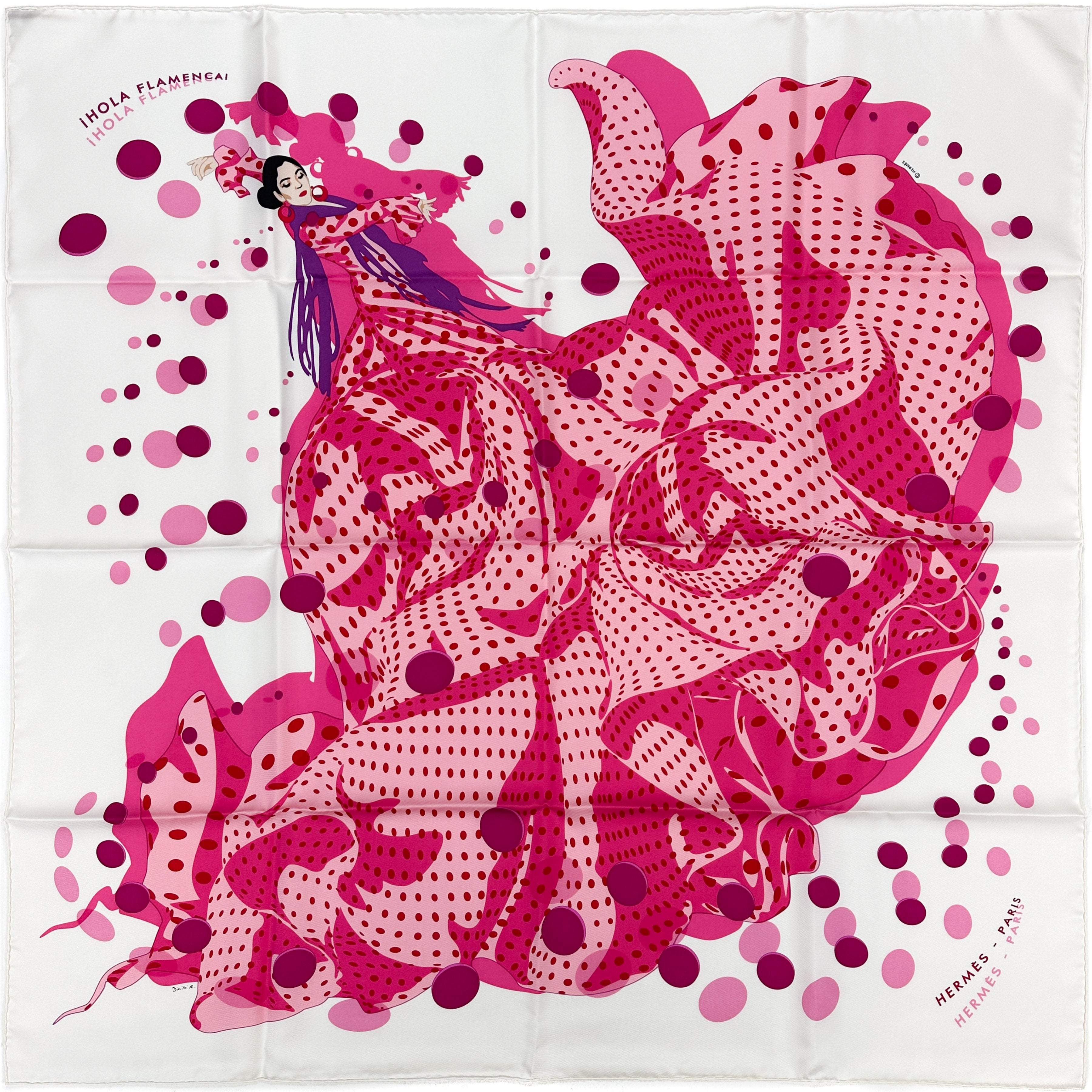 Hermès Hola Flamenca 90