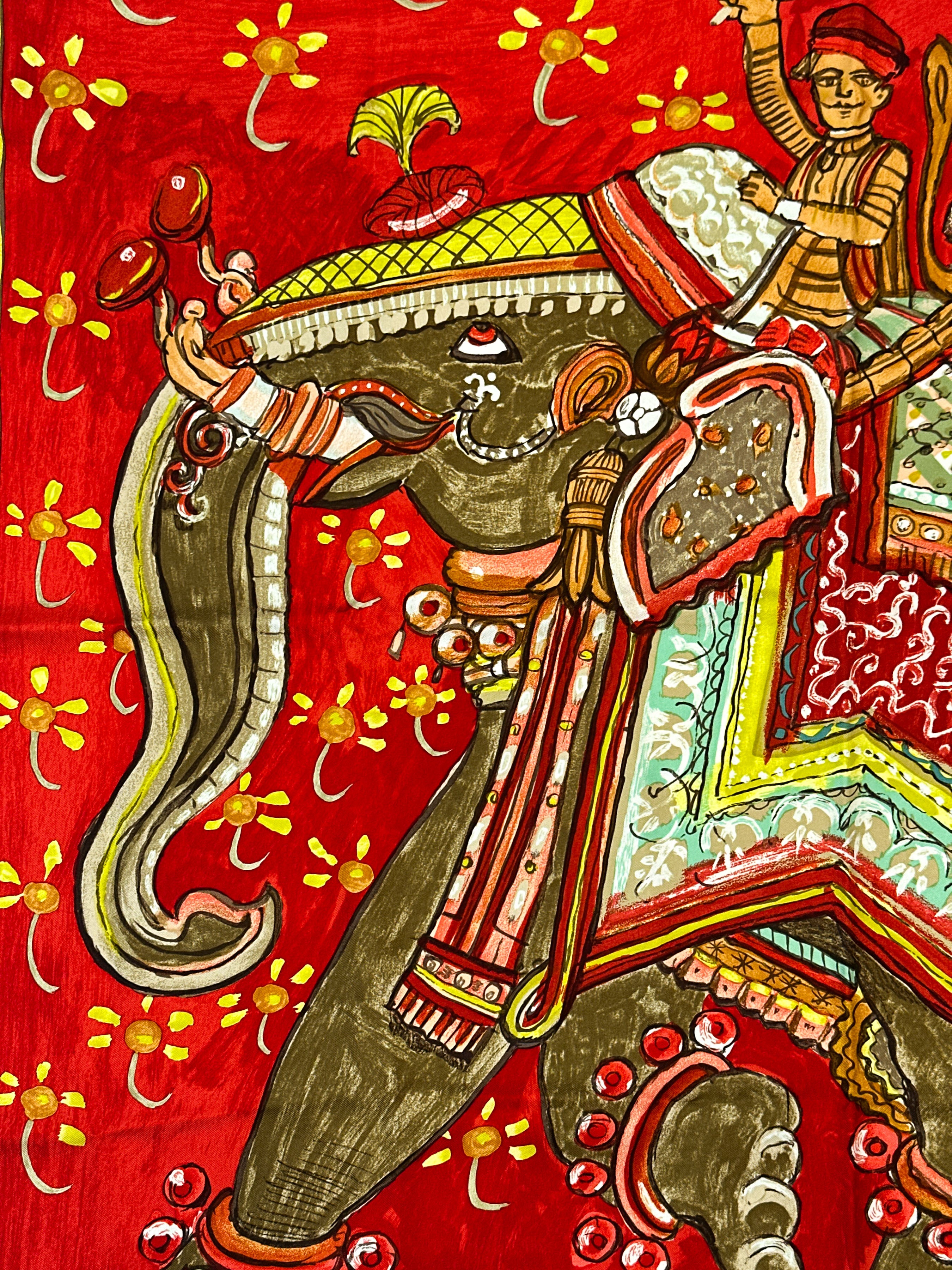 Hermès Beloved India 90