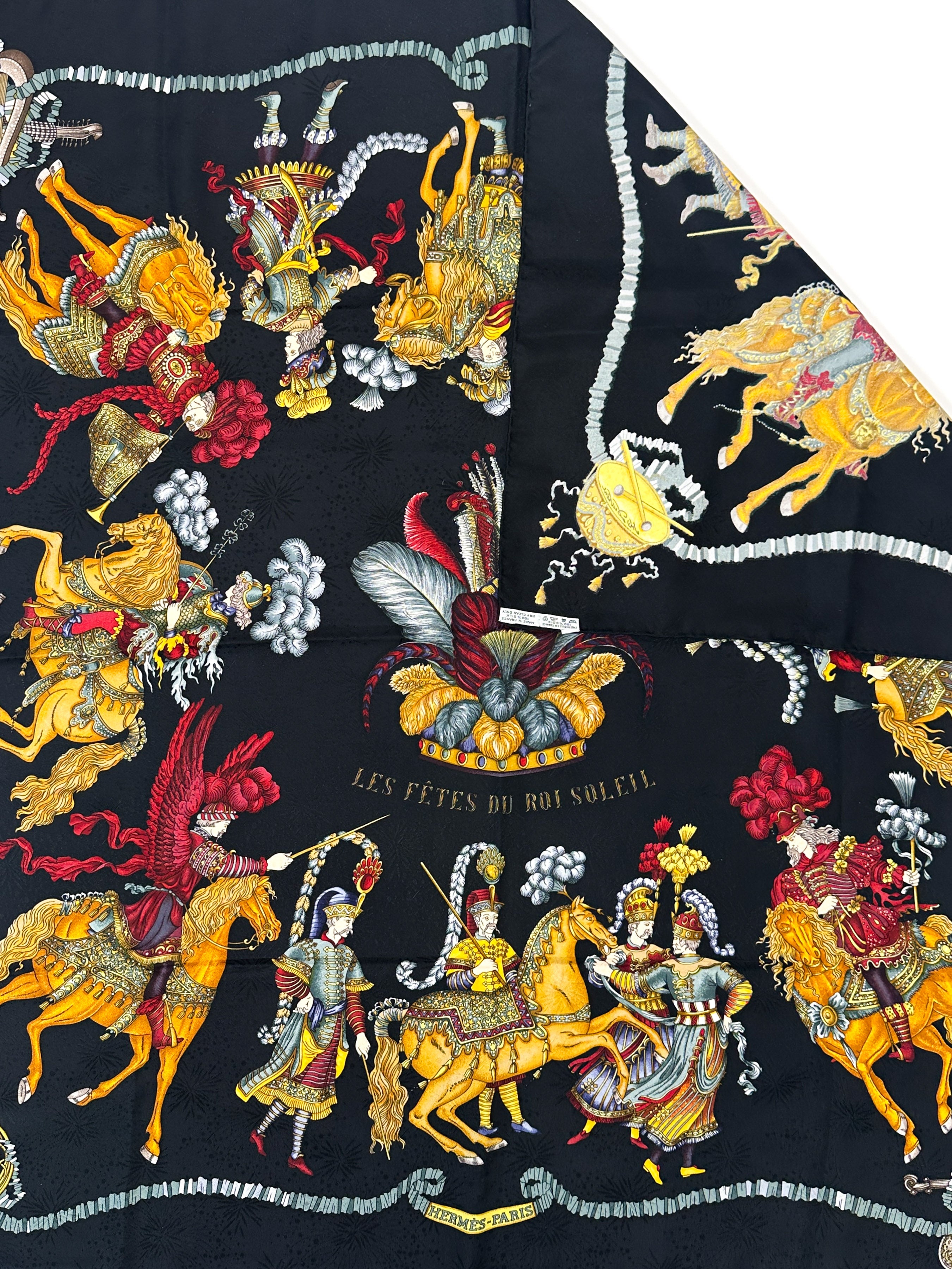 Hermès Les Fêtes du Roi Soleil Jacquard 90