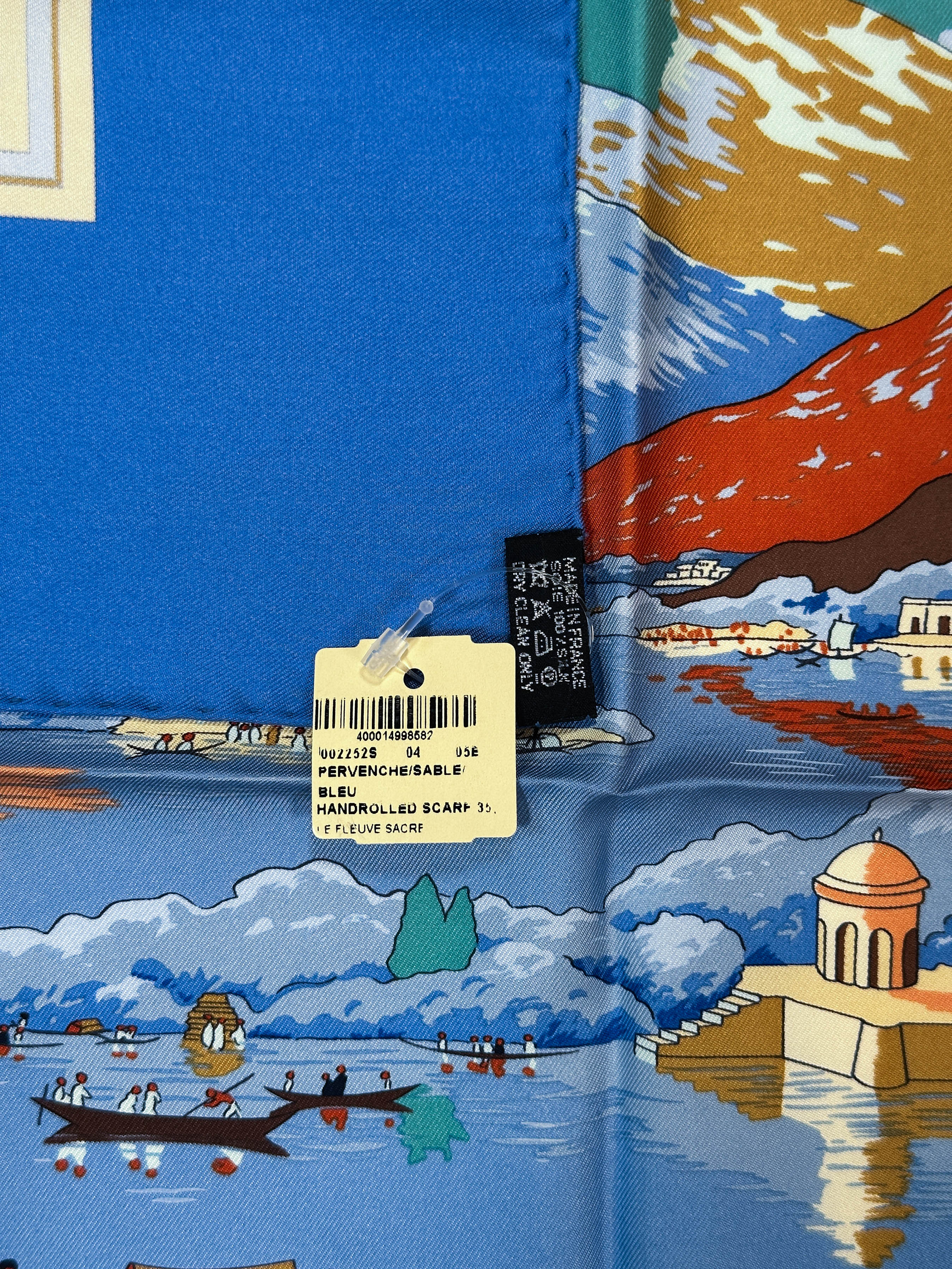 Hermès Le Fleuve Sacré 90