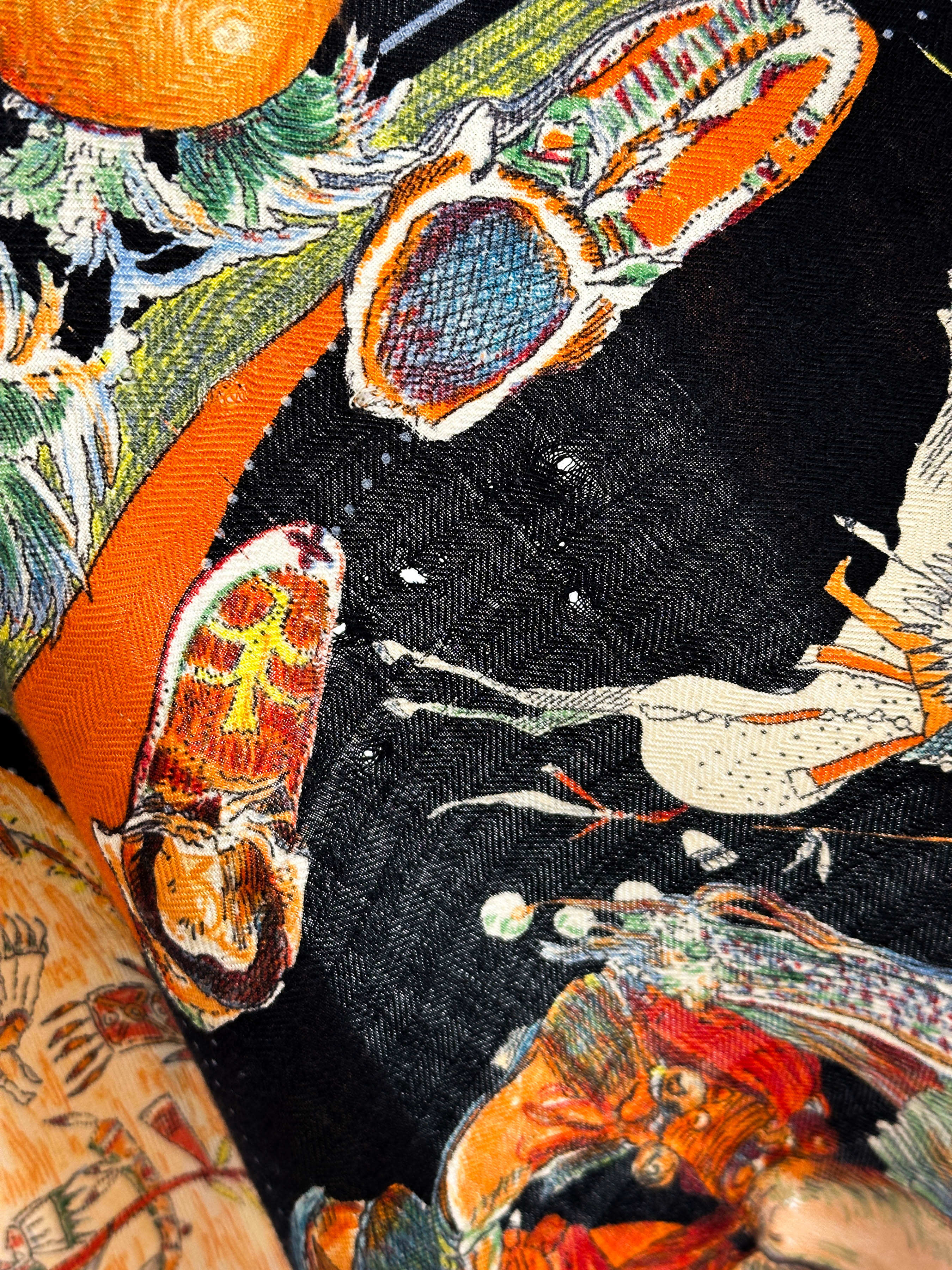 Hermès Les Danses des Indiens Cashmere Silk 140