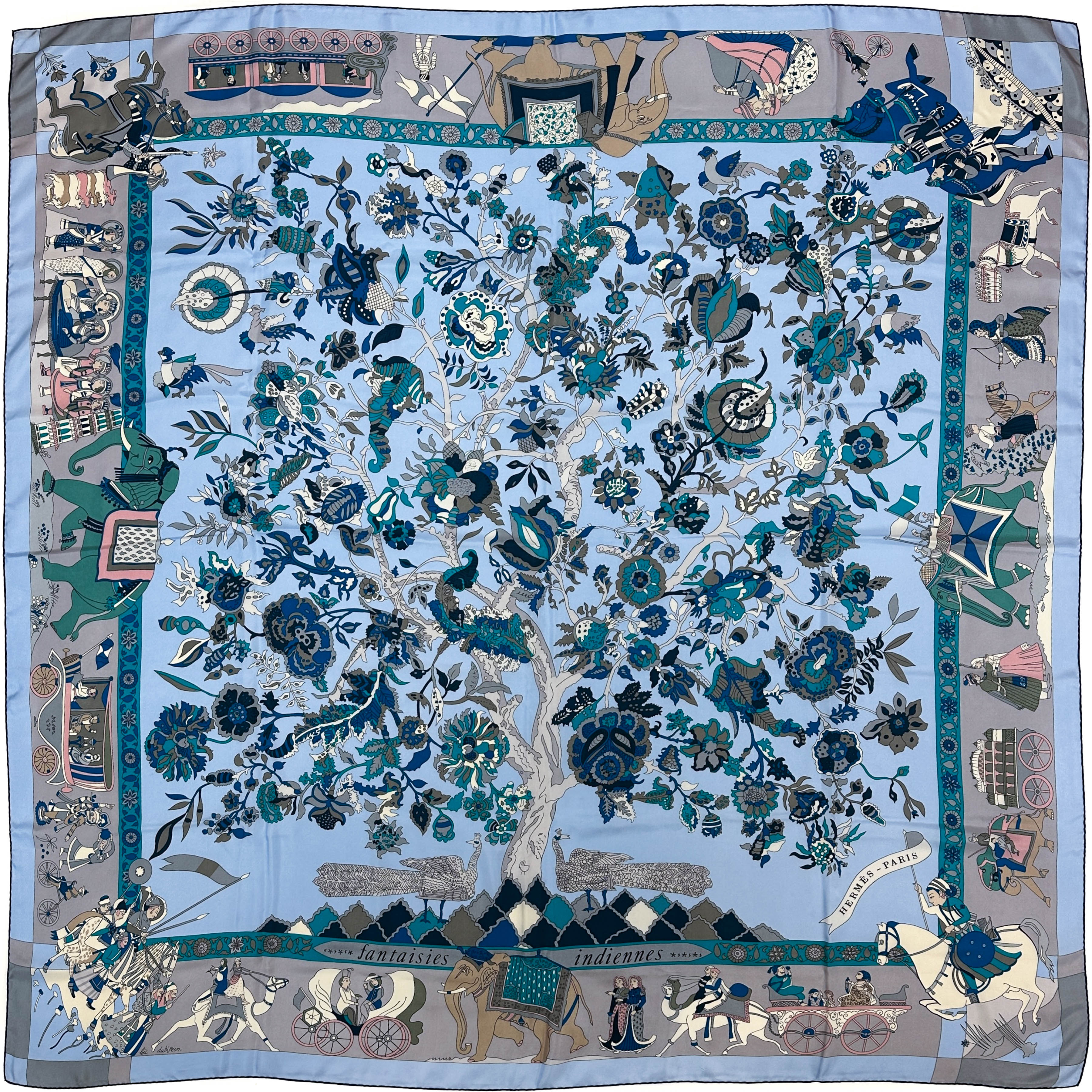 Hermès Fantaisies Indiennes Silk 140