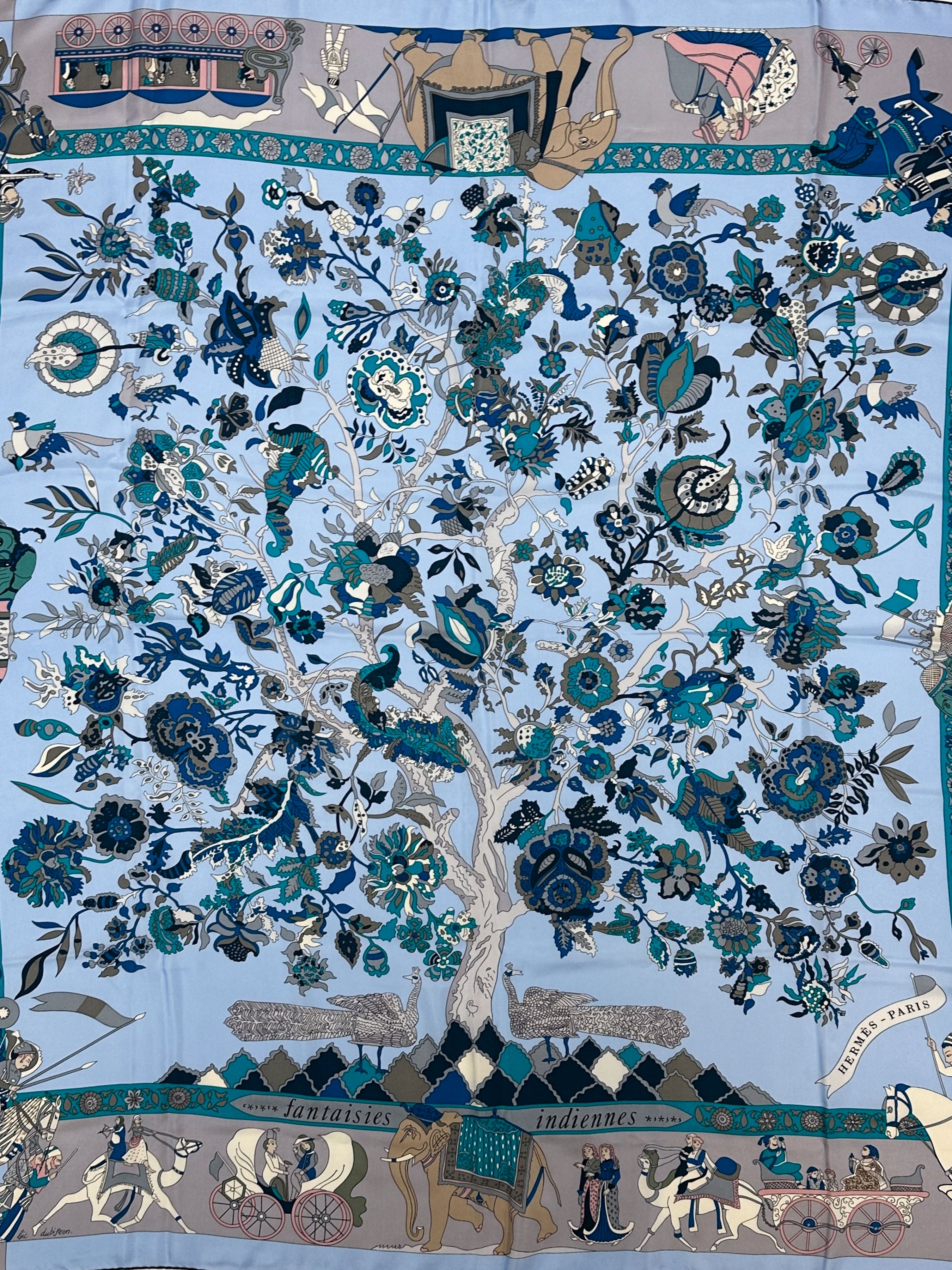 Hermès Fantaisies Indiennes Silk 140