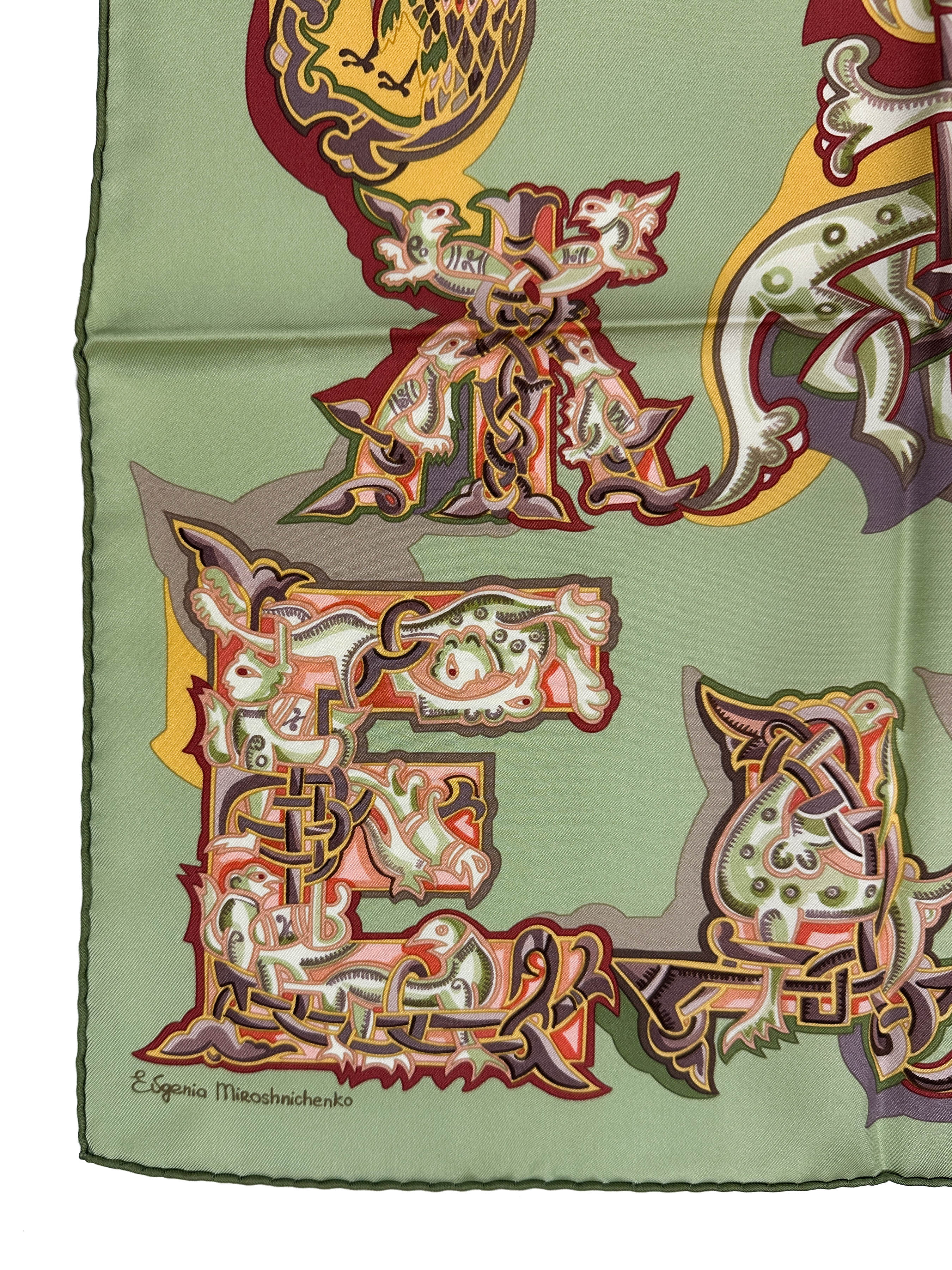 Hermès Alphabet Russe 90