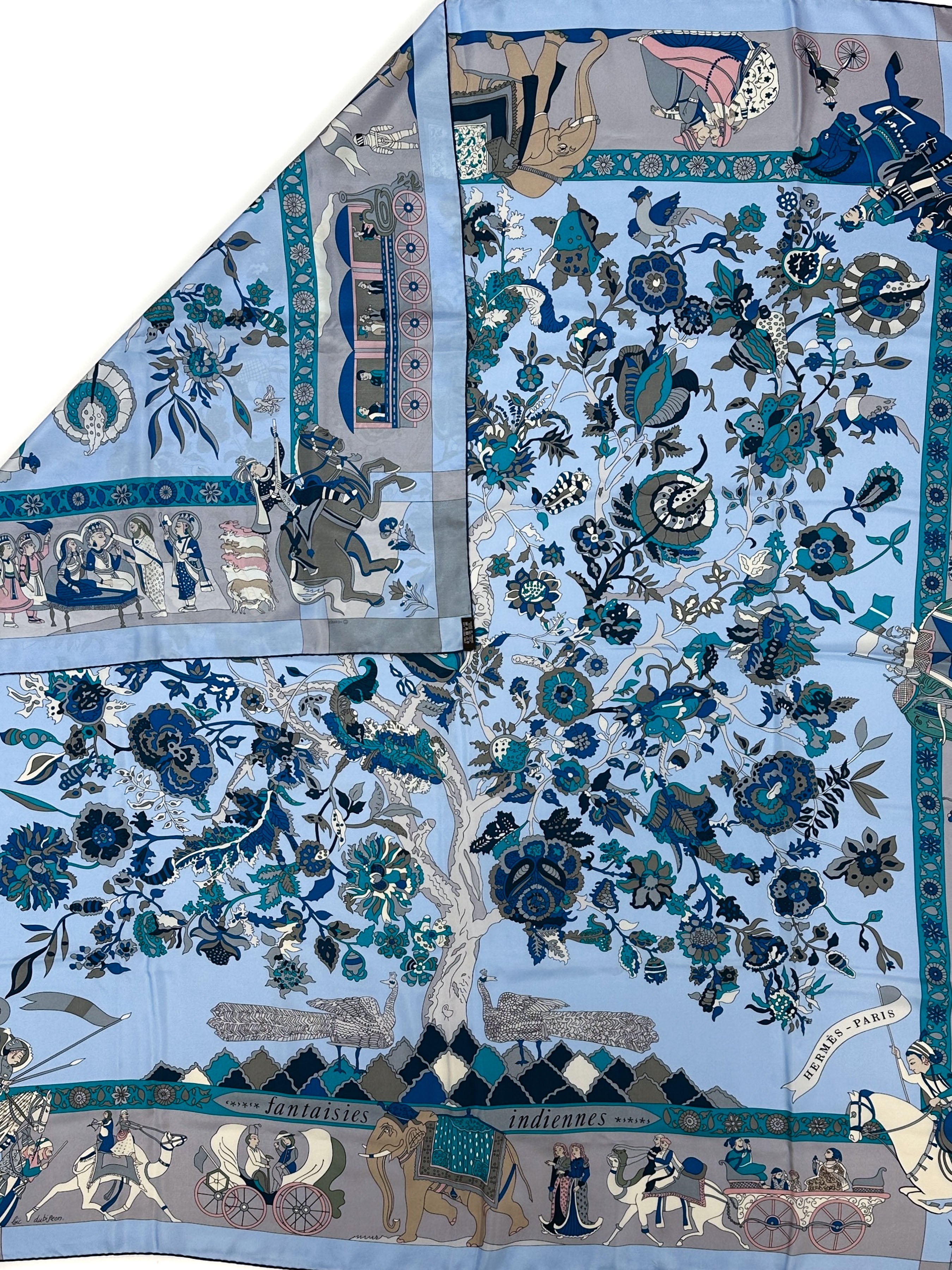 Hermès Fantaisies Indiennes Silk 140