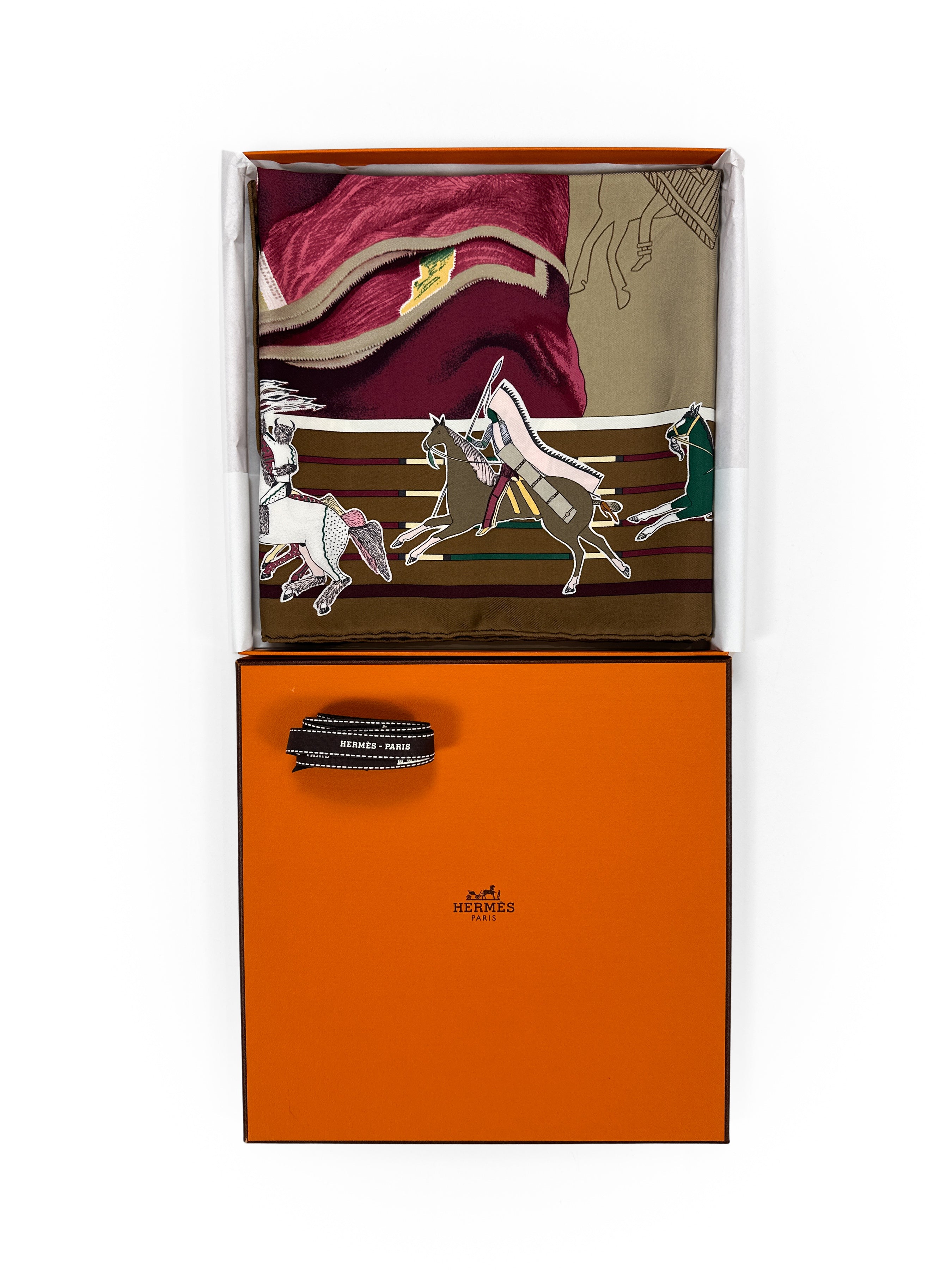 Hermès *Limited Edition Hermès In Seattle 2009* Pani La Shar Pawnee 90