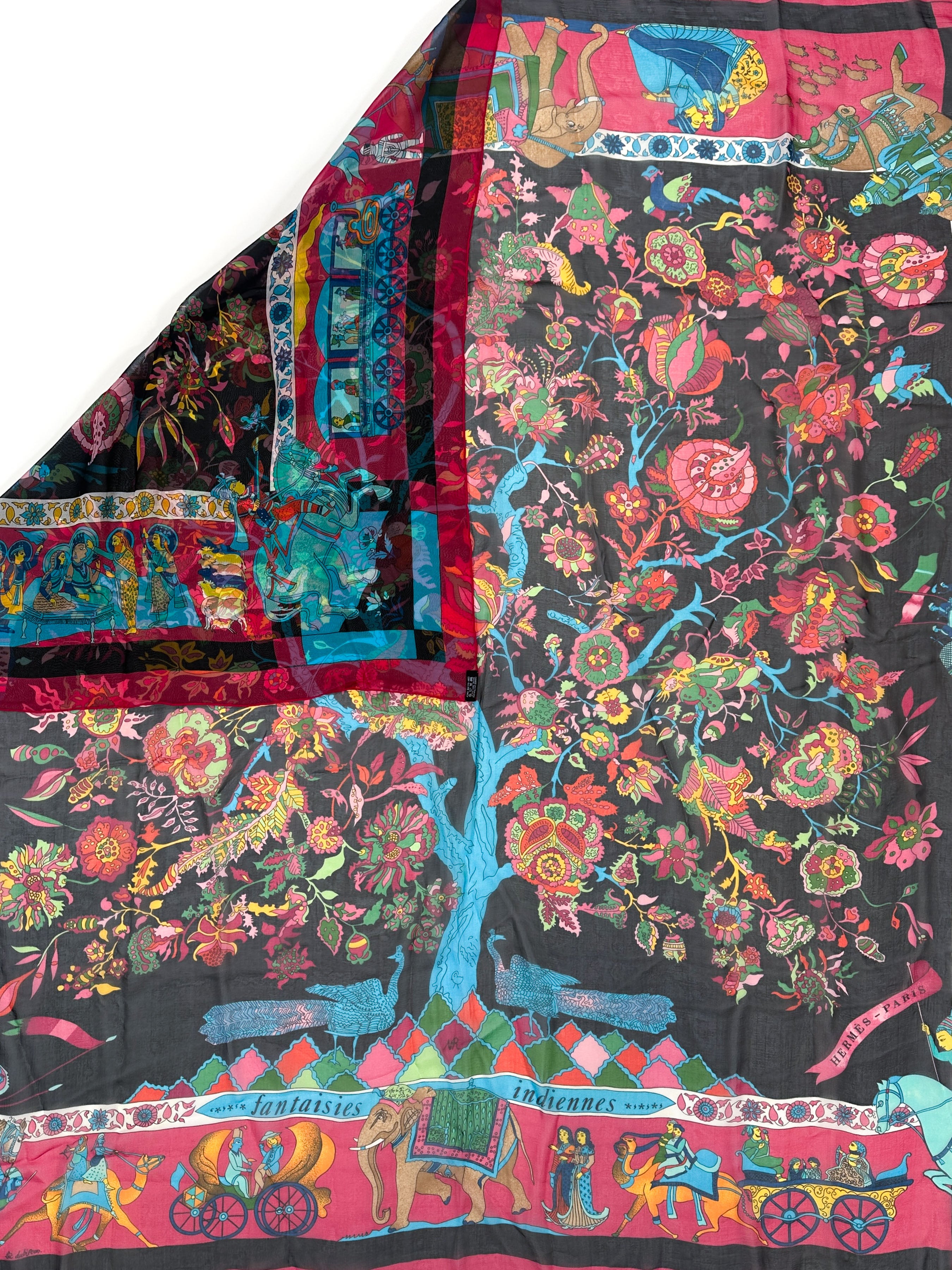 Hermès Fantaisies Indiennes Mousseline 140