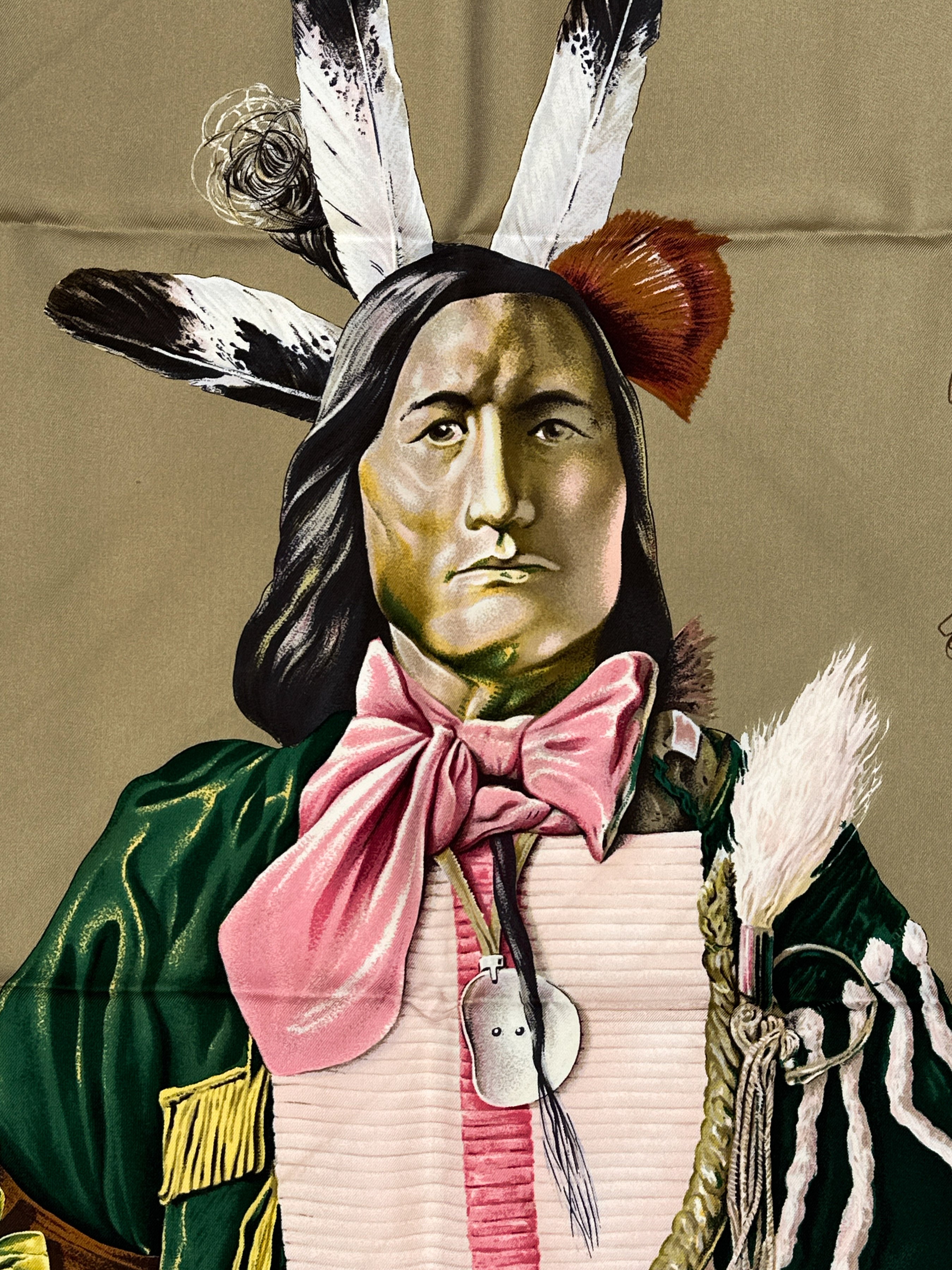 Hermès *Limited Edition Hermès In Seattle 2009* Pani La Shar Pawnee 90