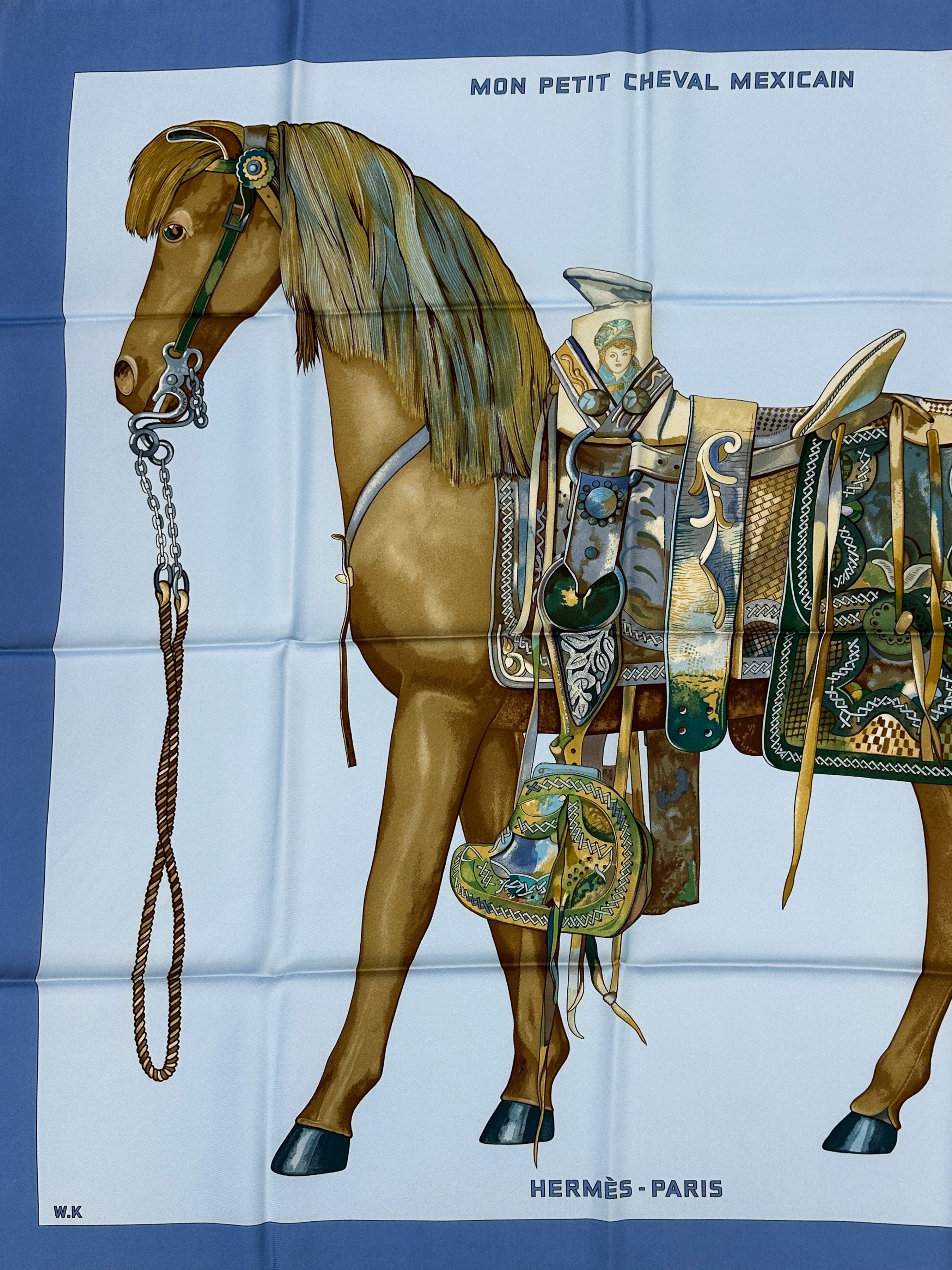 Hermès Mon Petit Cheval Mexicain 90
