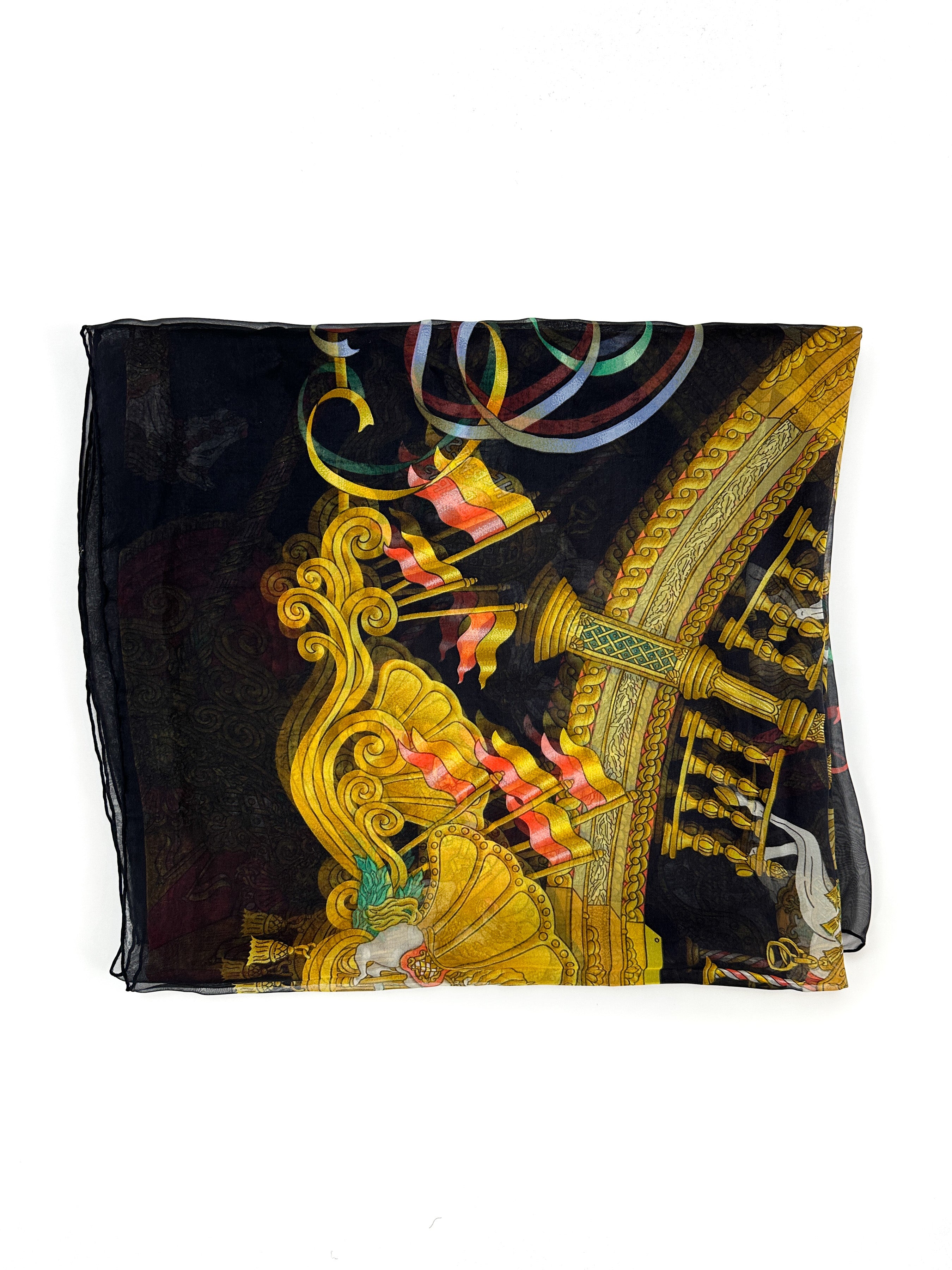 Hermès Luna Park Mousseline 140