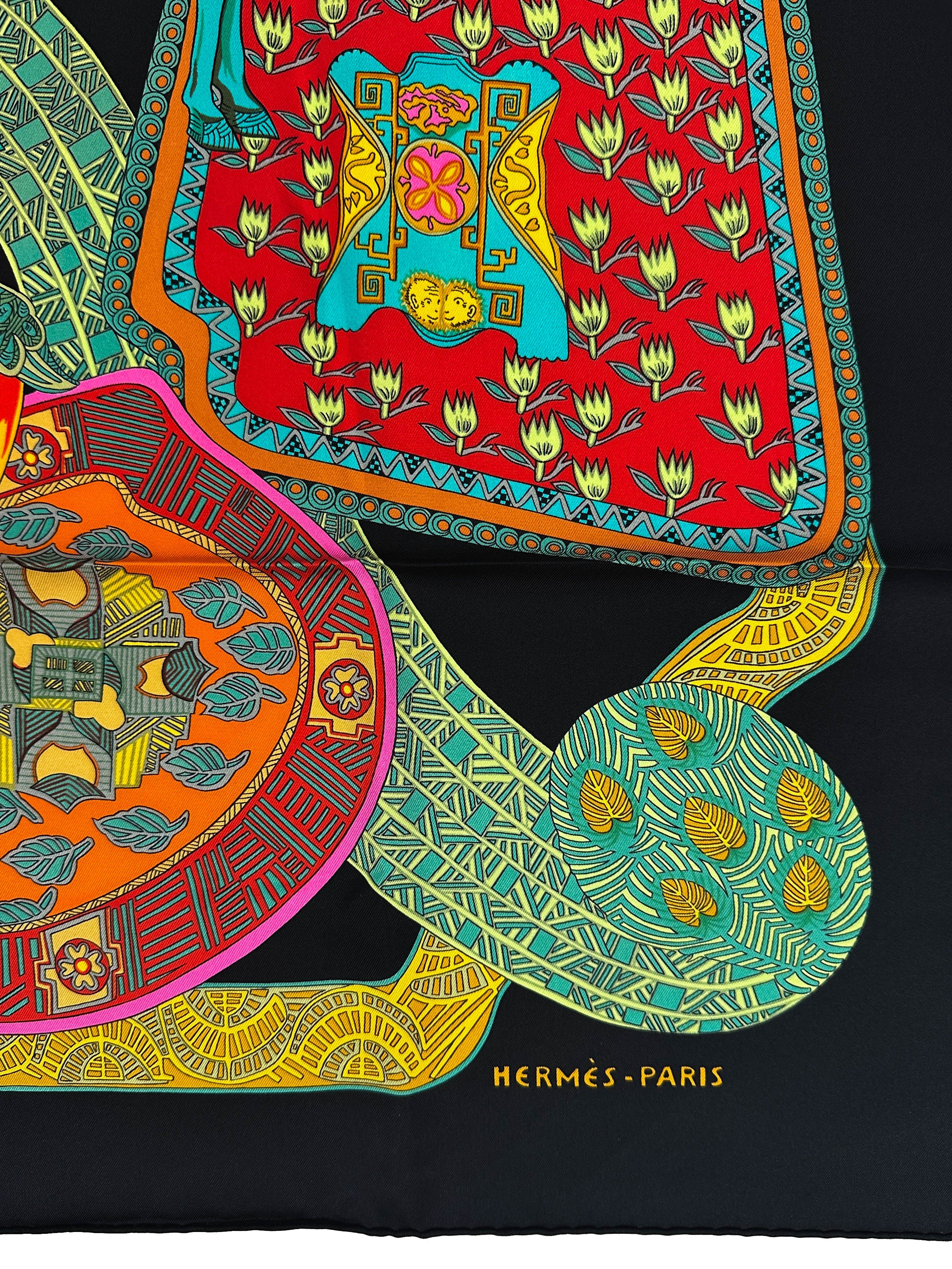 Hermès Art Des Steppes 90