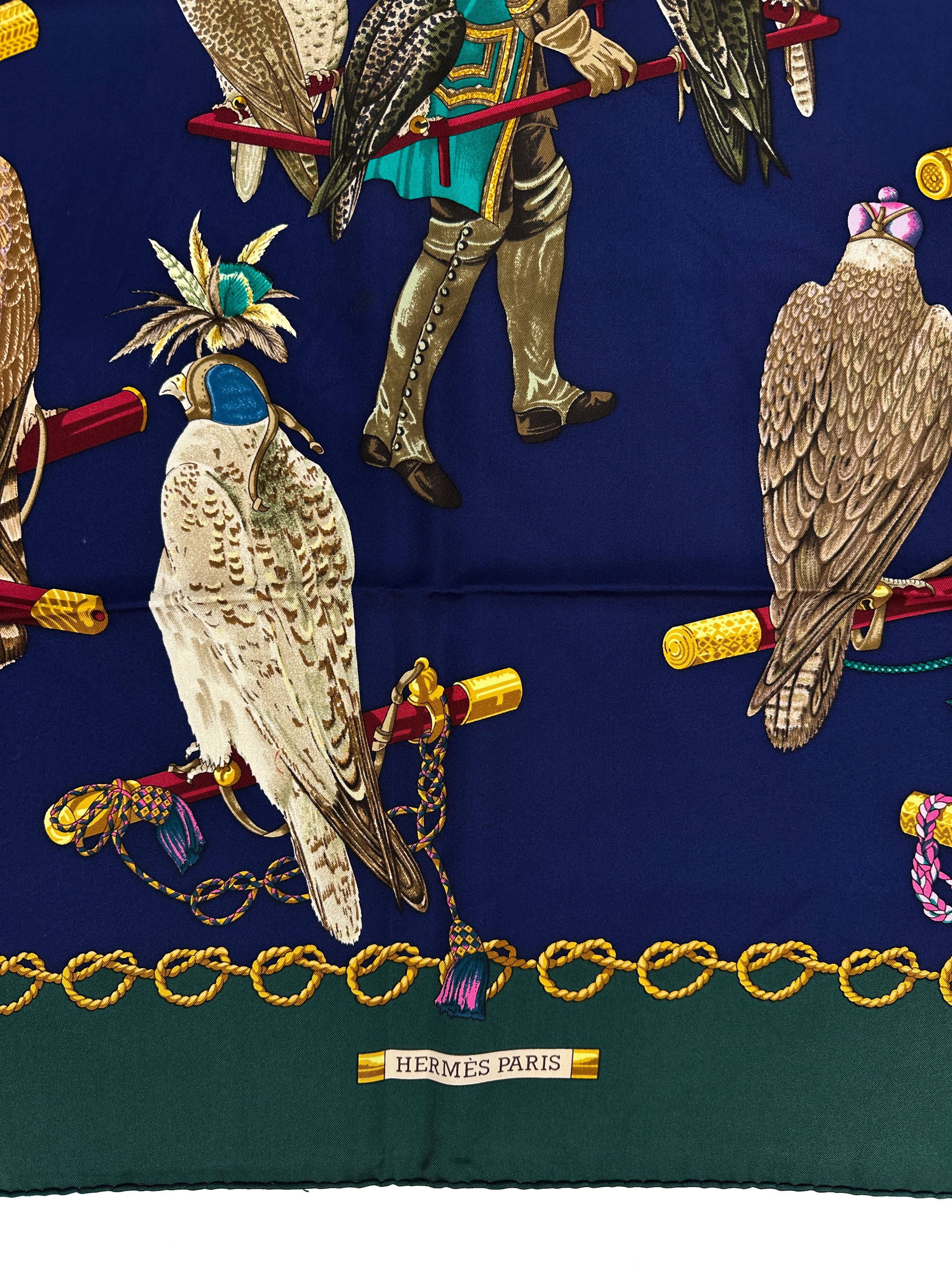 Hermès Les Oiseaux du Roy 90