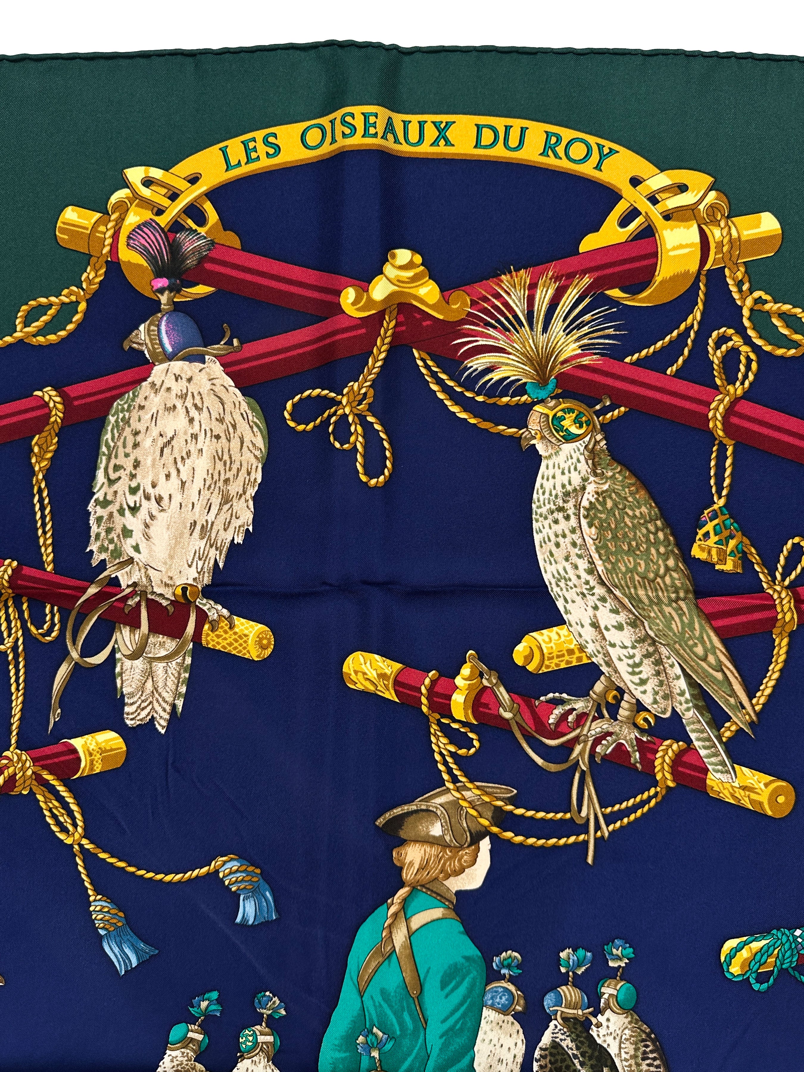 Hermès Les Oiseaux du Roy 90