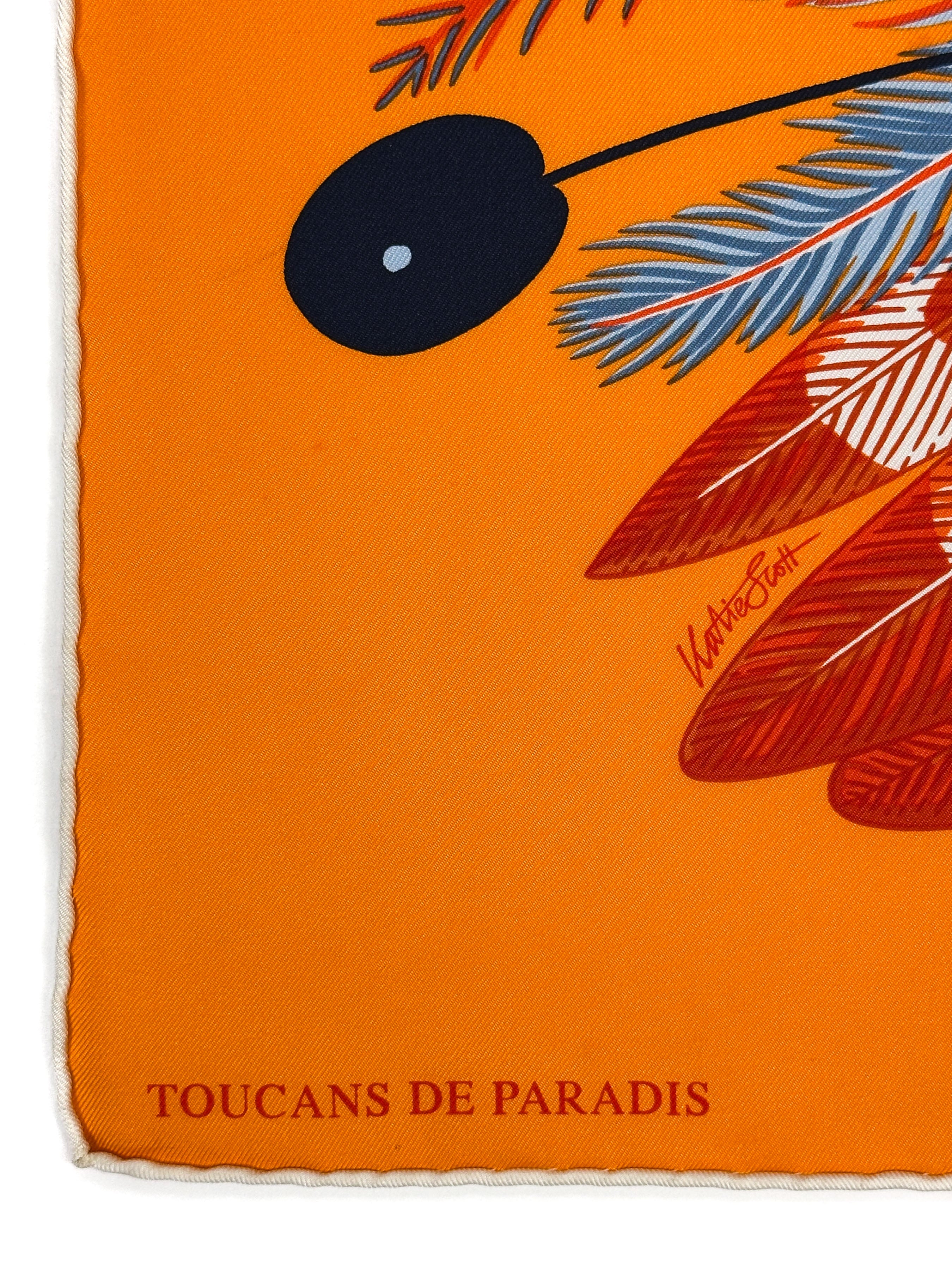Hermès Toucans de Paradis 90