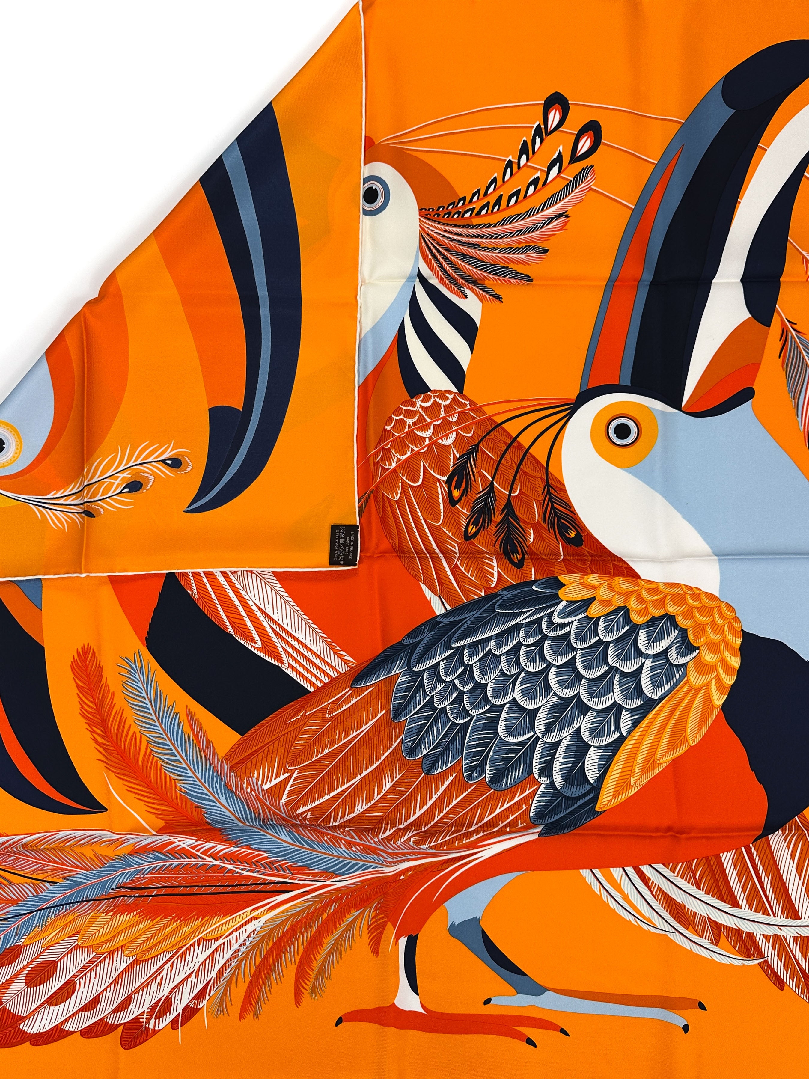 Hermès Toucans de Paradis 90