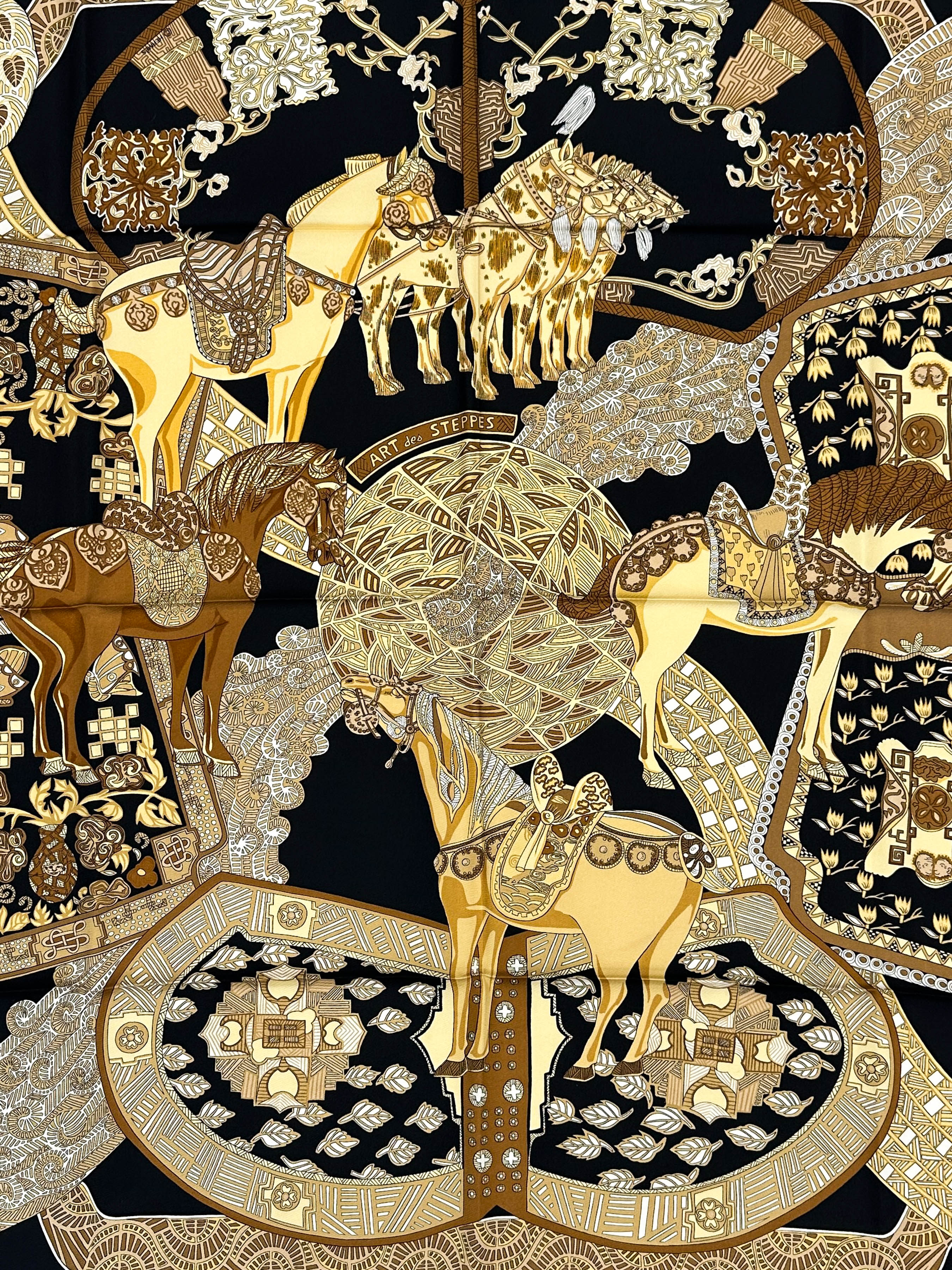 Hermès Art Des Steppes 90