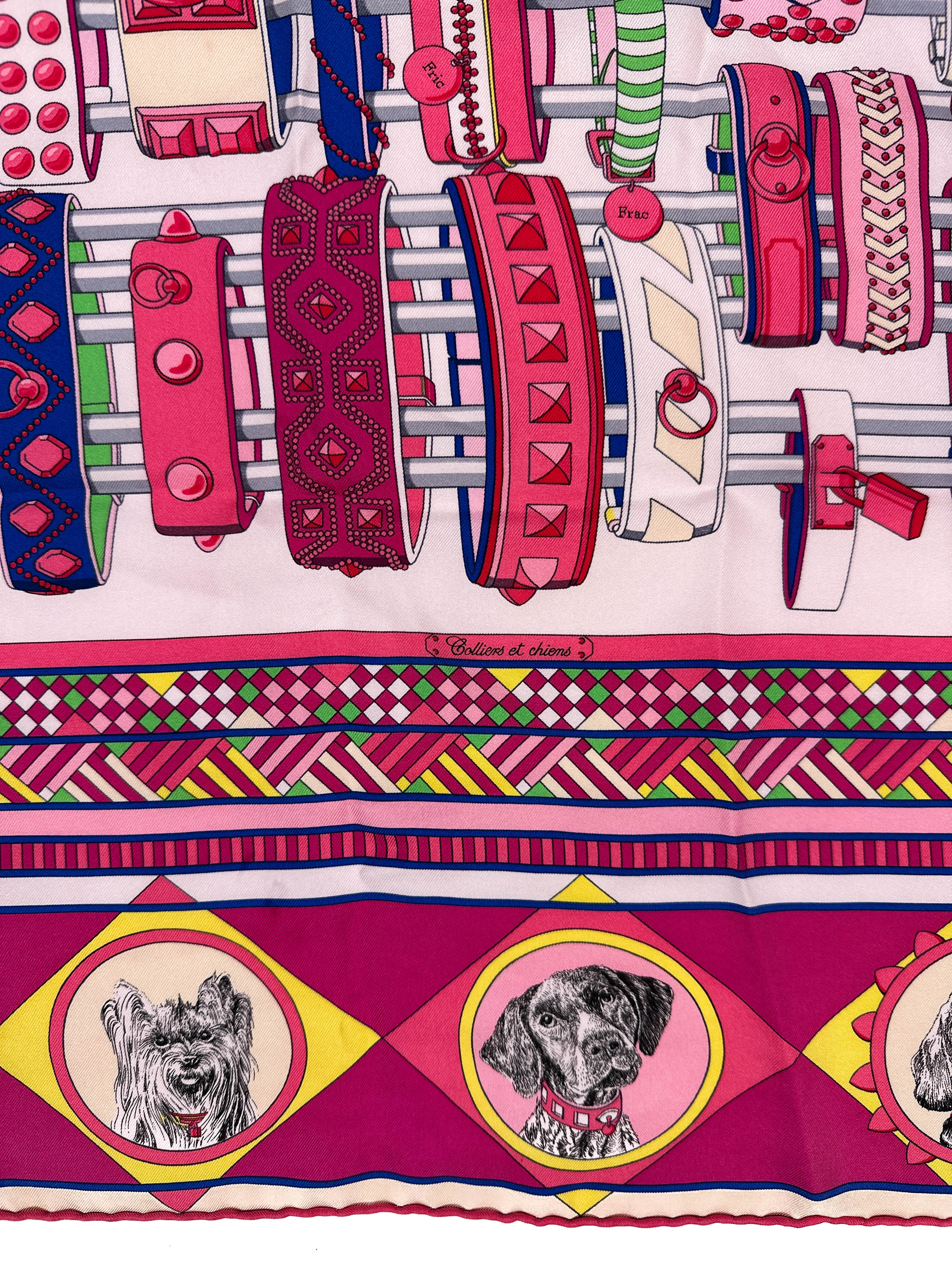Hermès Colliers et Chiens Wash 90