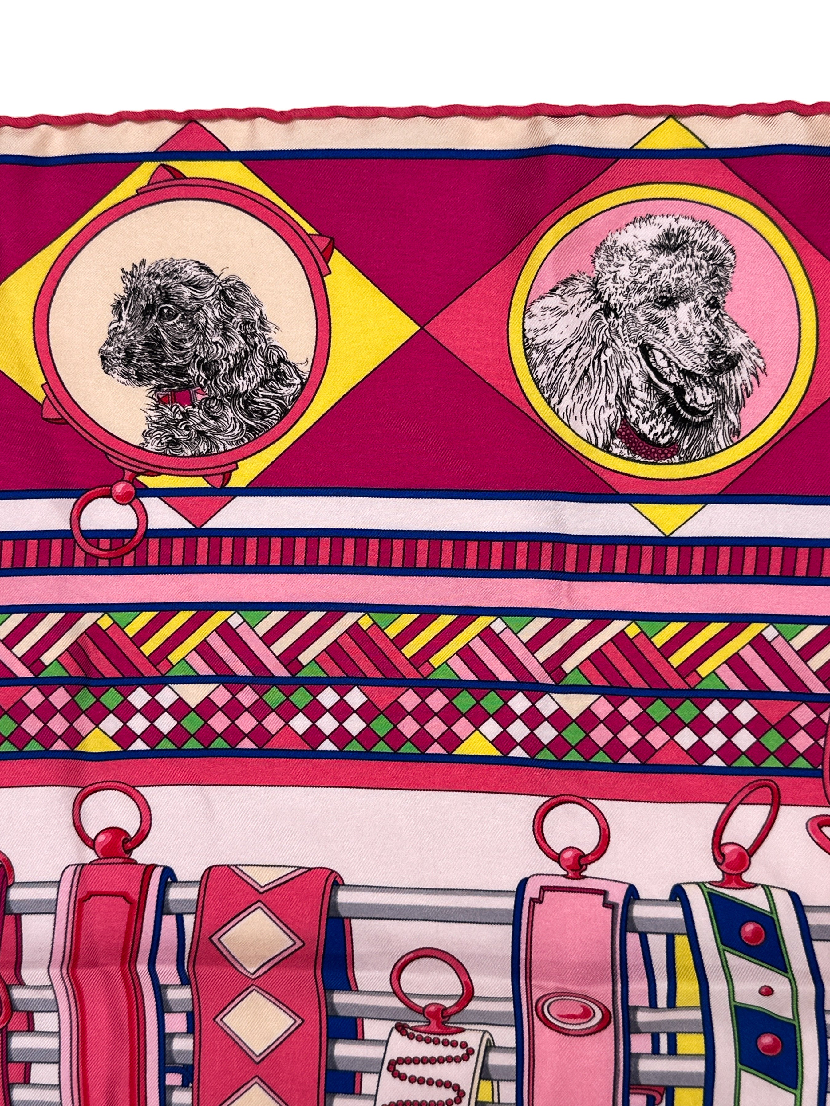 Hermès Colliers et Chiens Wash 90
