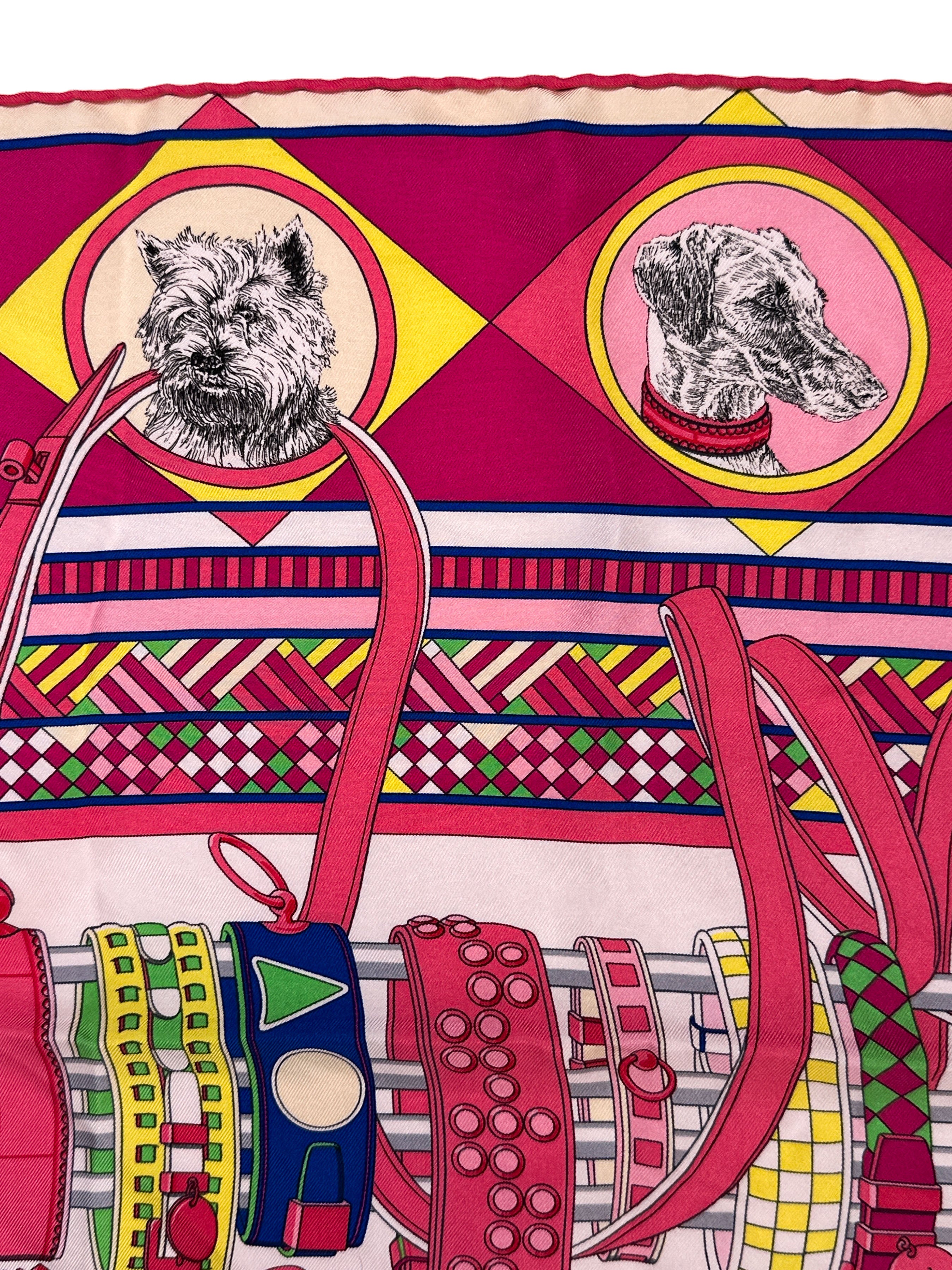 Hermès Colliers et Chiens Wash 90